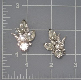 EISENBERG ICE Crystal Clip Earrings