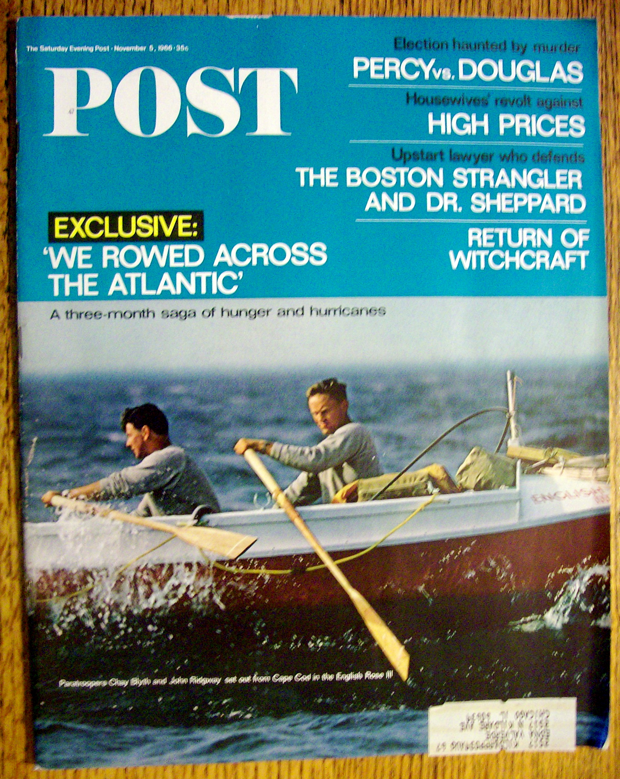 Saturday Evening Post Magazine-November 5, 1966