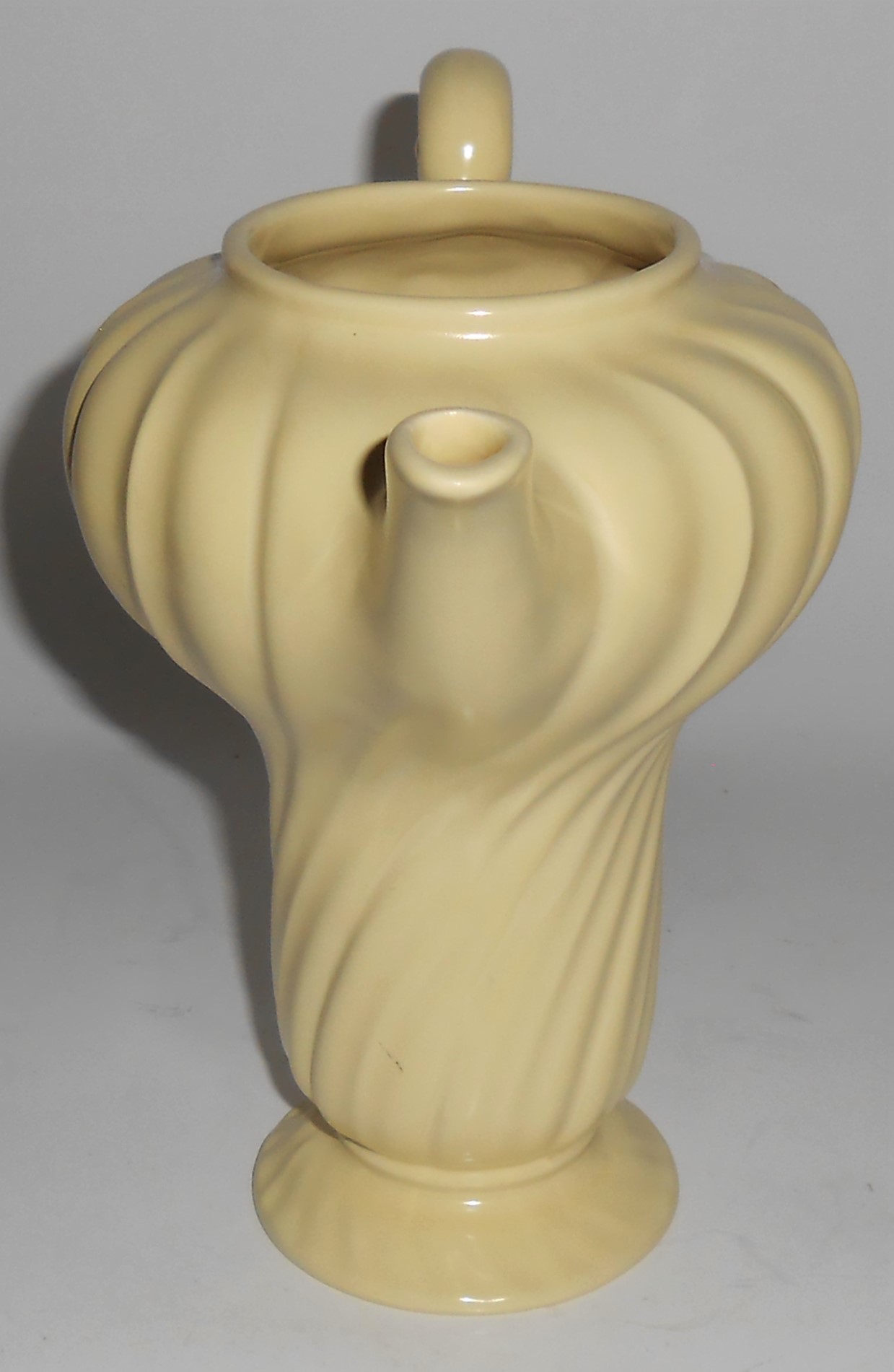 Franciscan Pottery Coronado Satin Yellow Demitasse Coff
