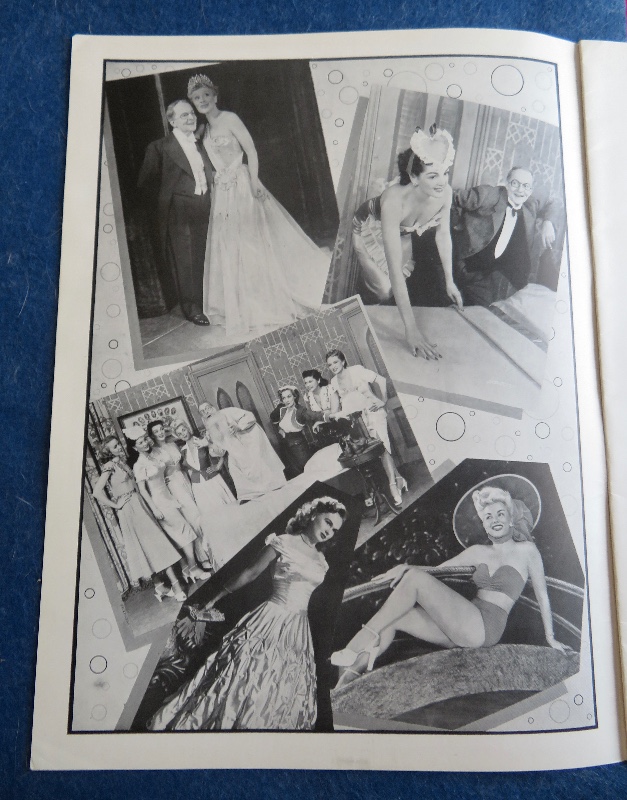 Original 1948 Michael Todd Presents Bobby Clark In Musical Comedy As The Girls Go Theater Program (Petty Cover)