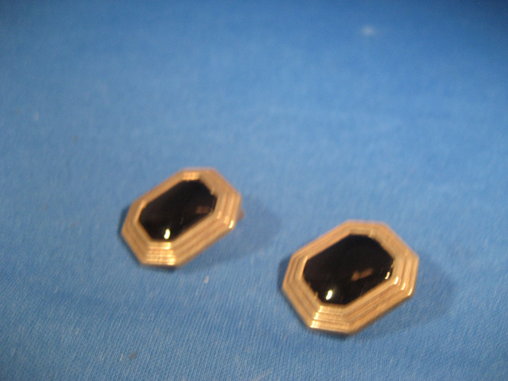 Christian Dior Onyx Earrings