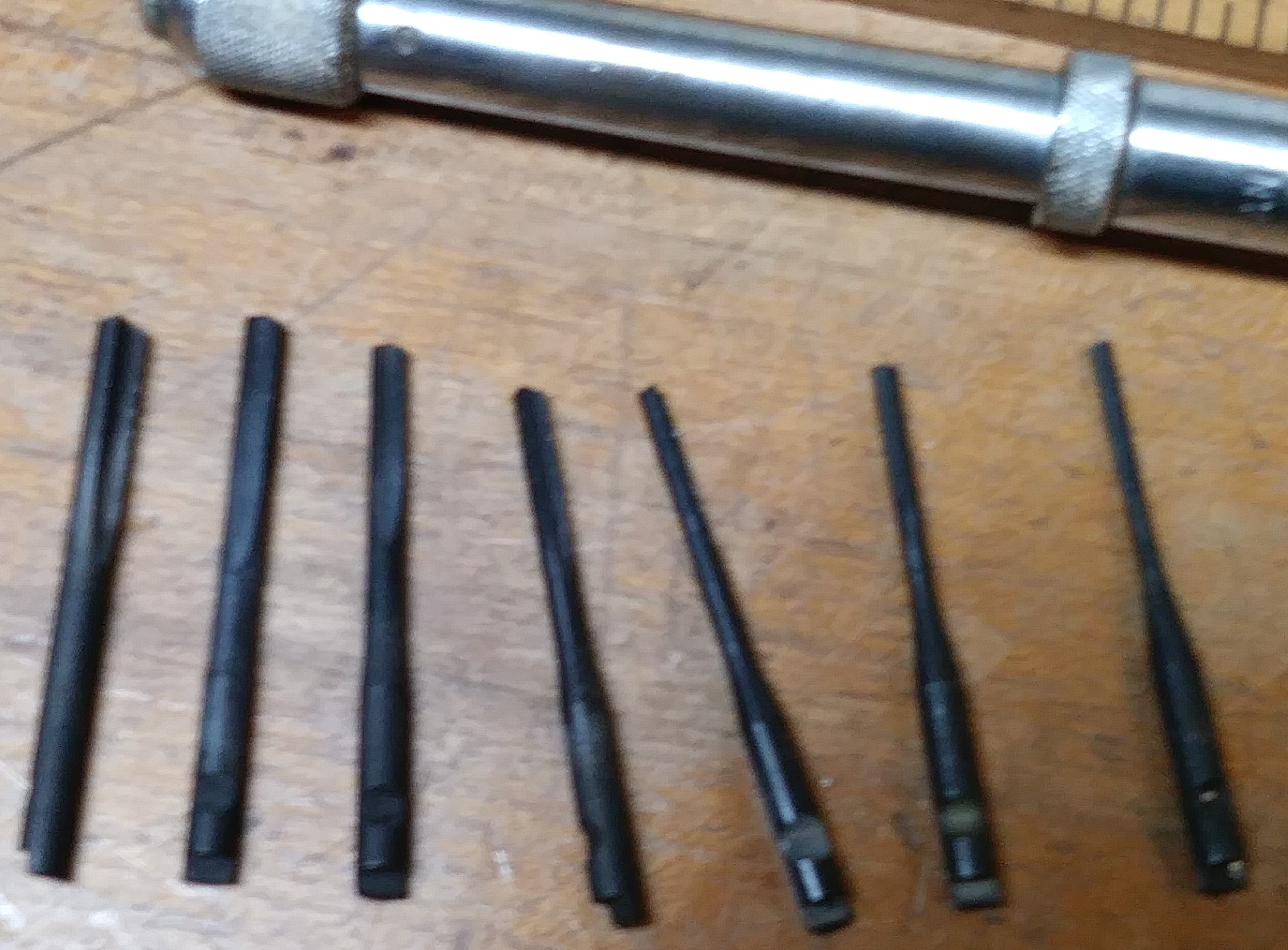 North Bros. Yankee No. 41 Push Drill w/7 Bits