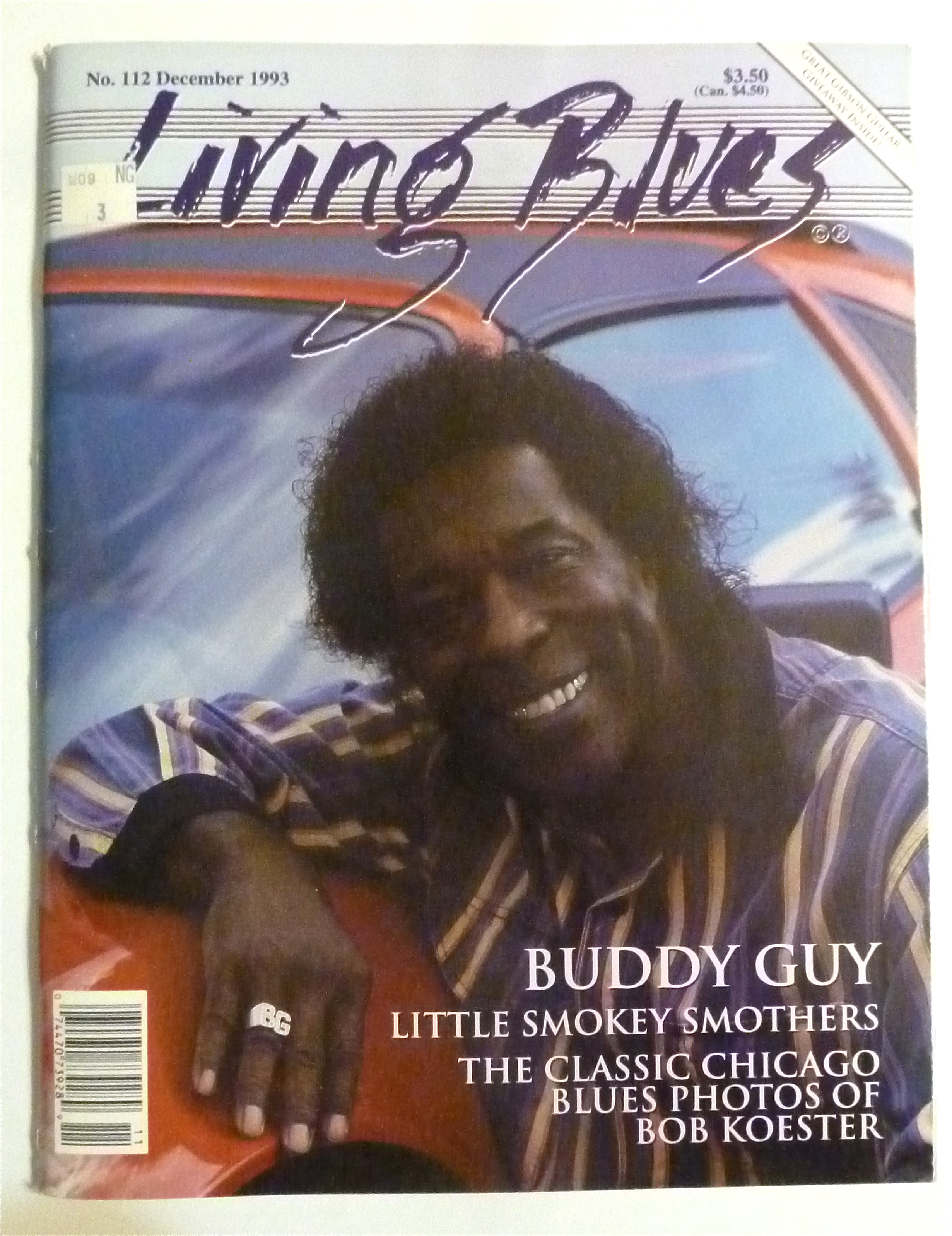 Living Blues Magazine December 1993 Buddy Guy