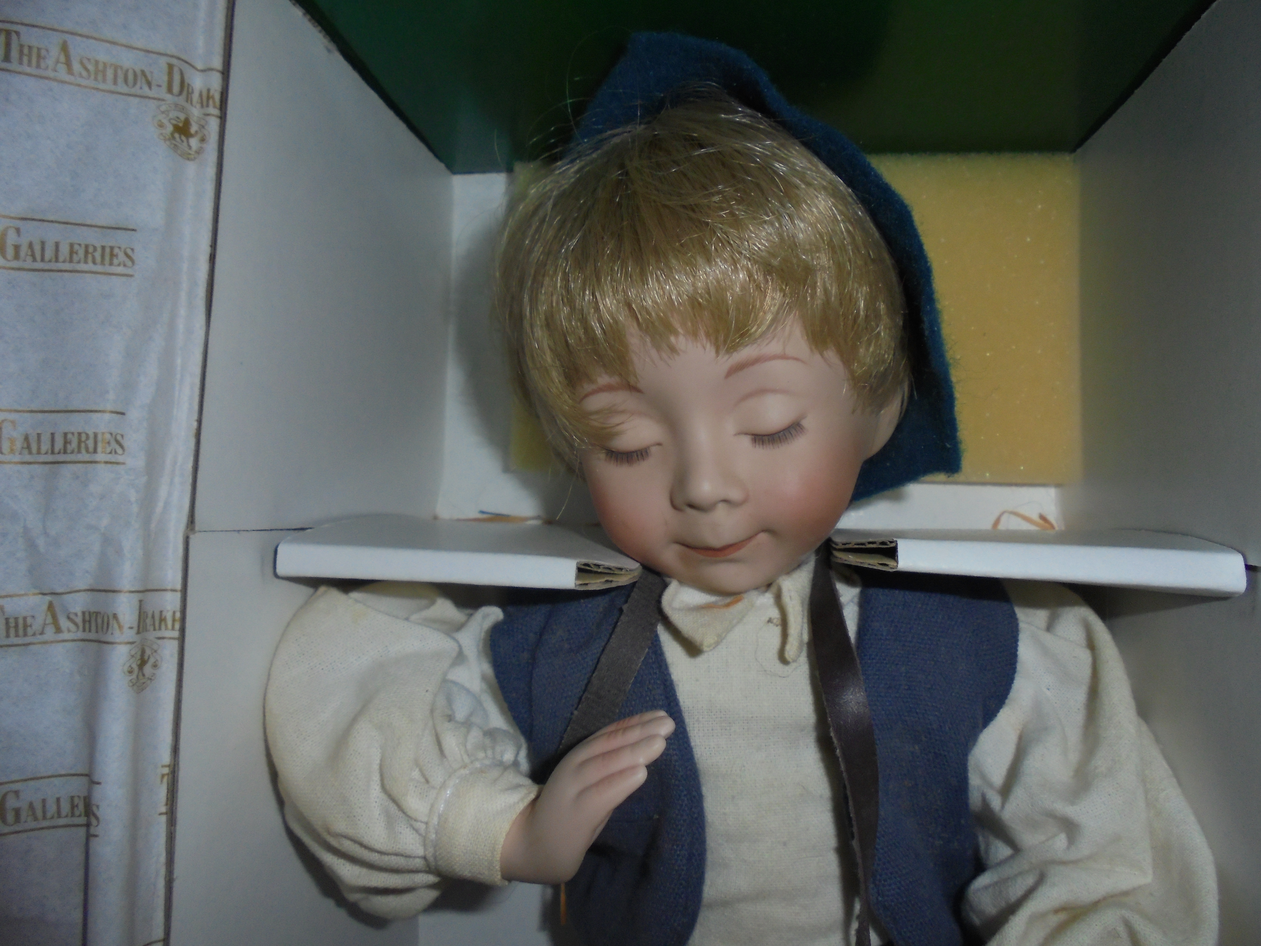 Little Boy Blue Porcelain Doll Dianna Effner