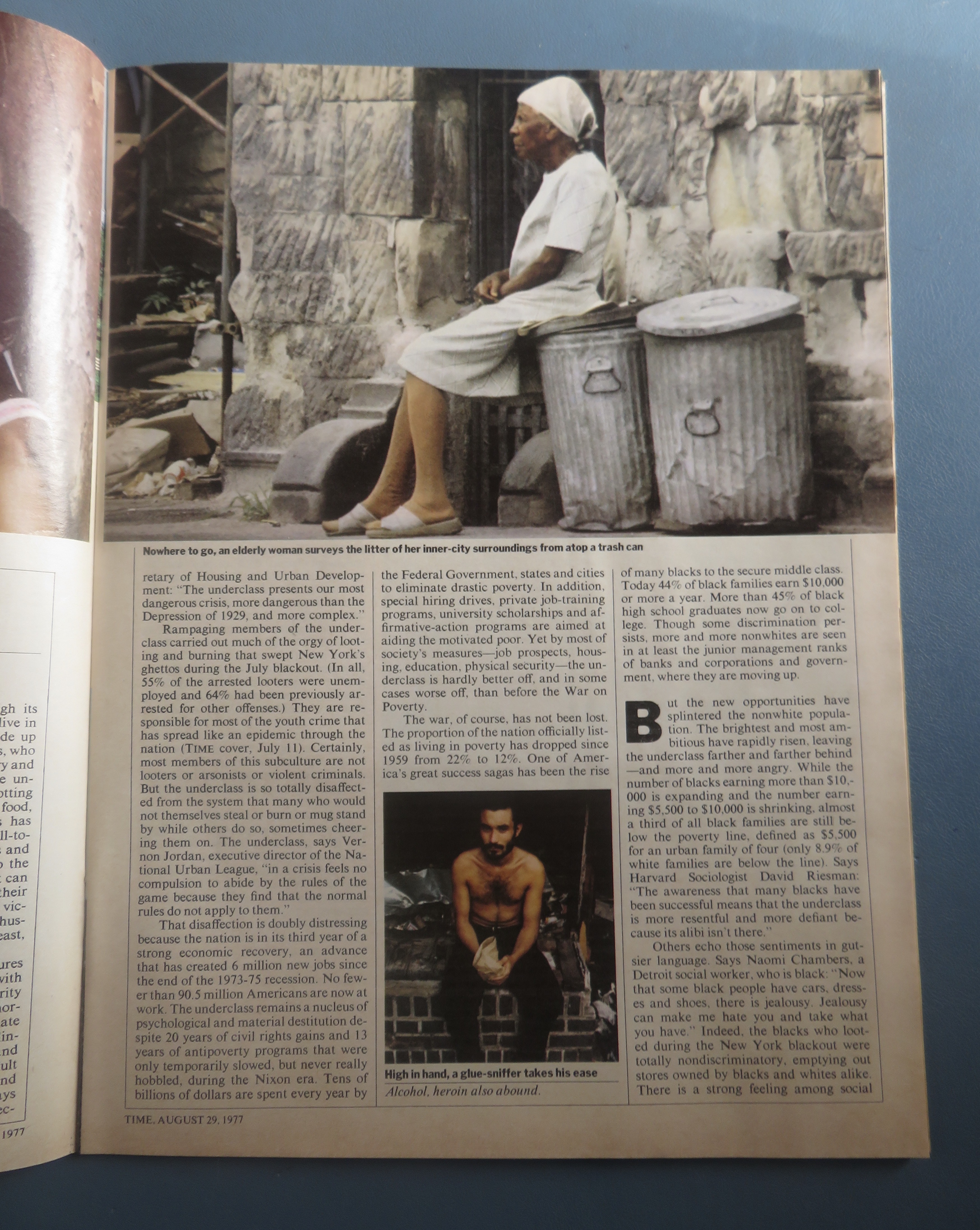 Time Magazine August 29, 1977 The Underclass