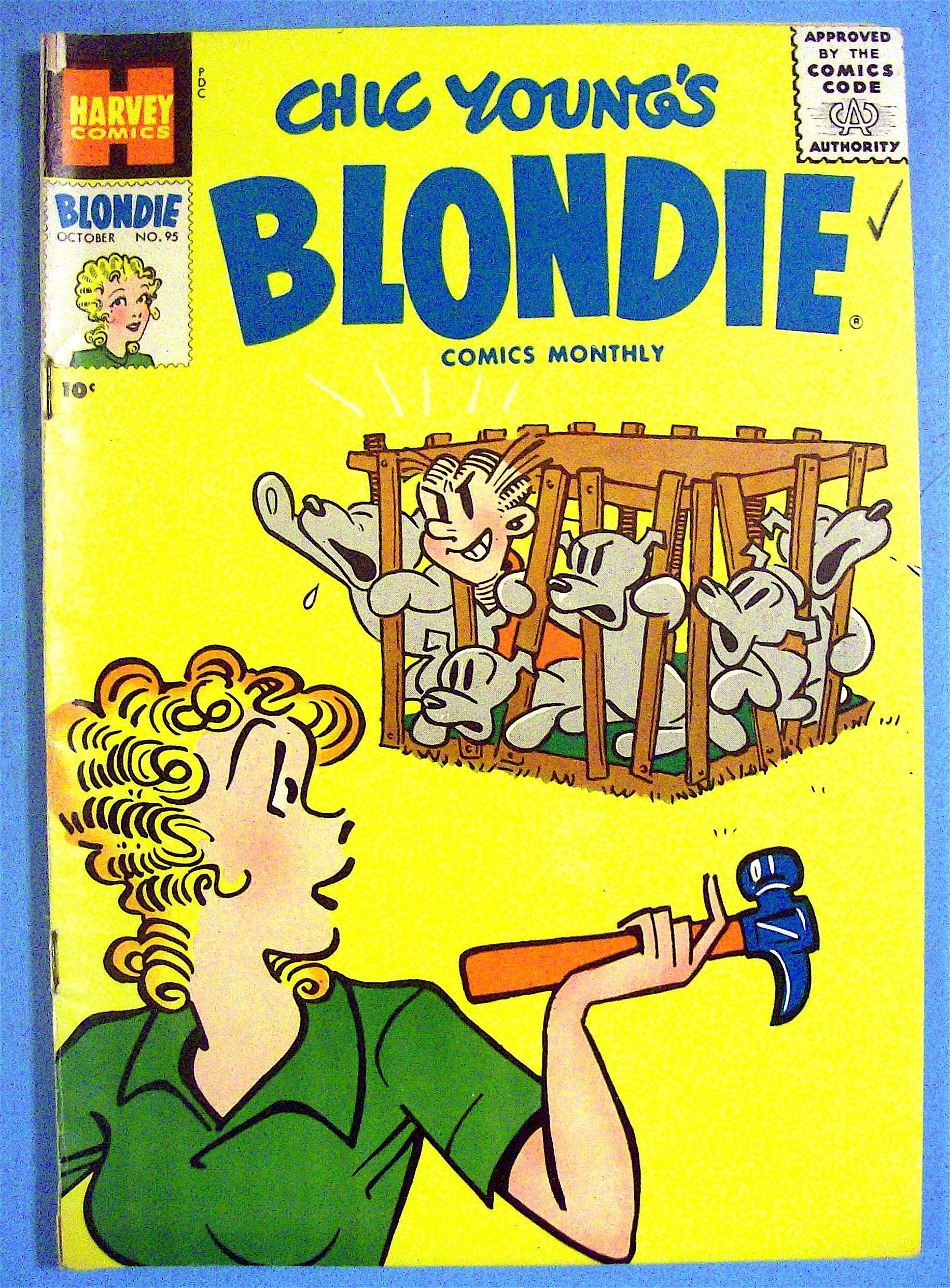 Blondie Comic #95 October 1955 Canned