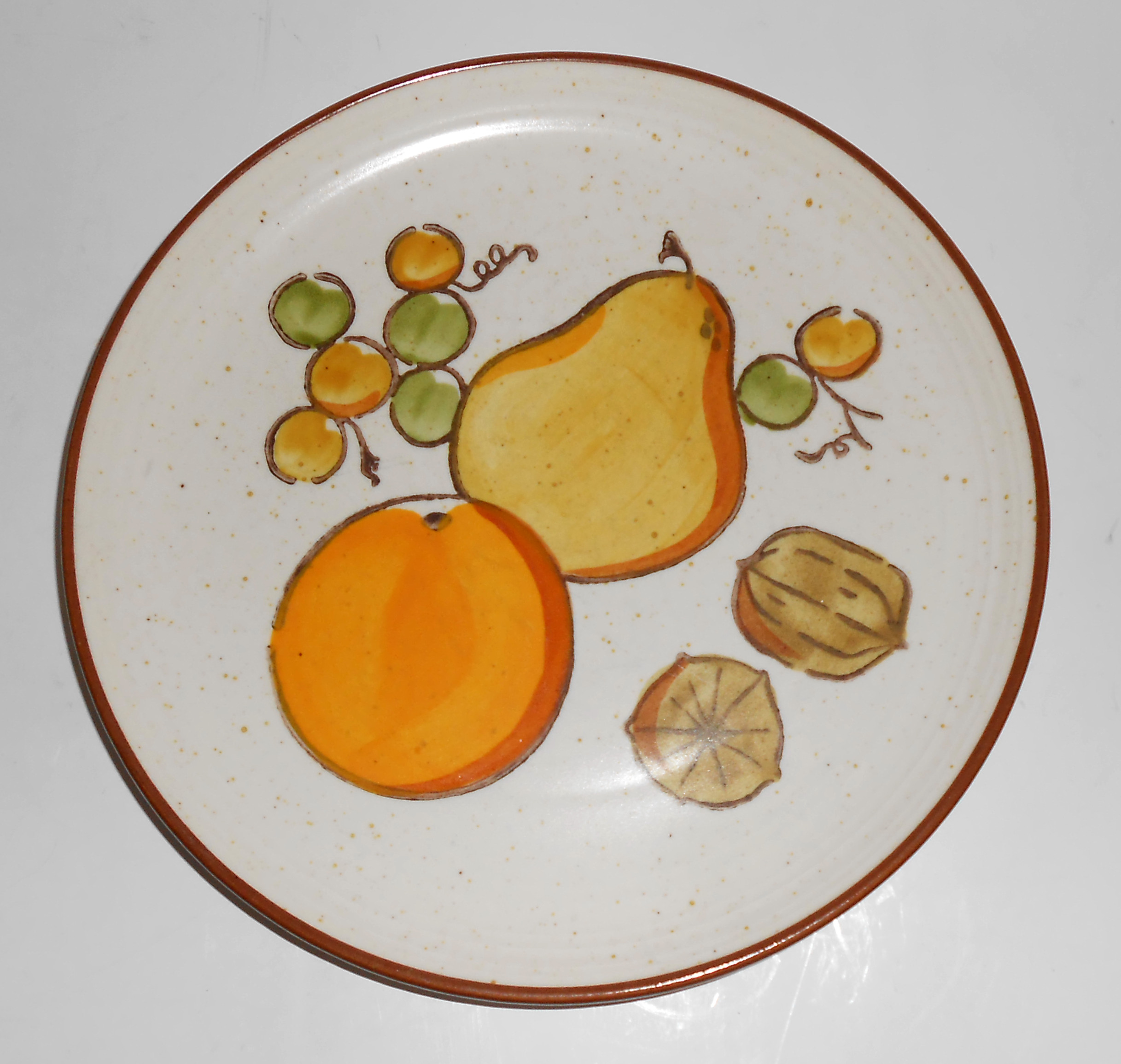Metlox Pottery Poppy Trail Tropicana Salad Plate