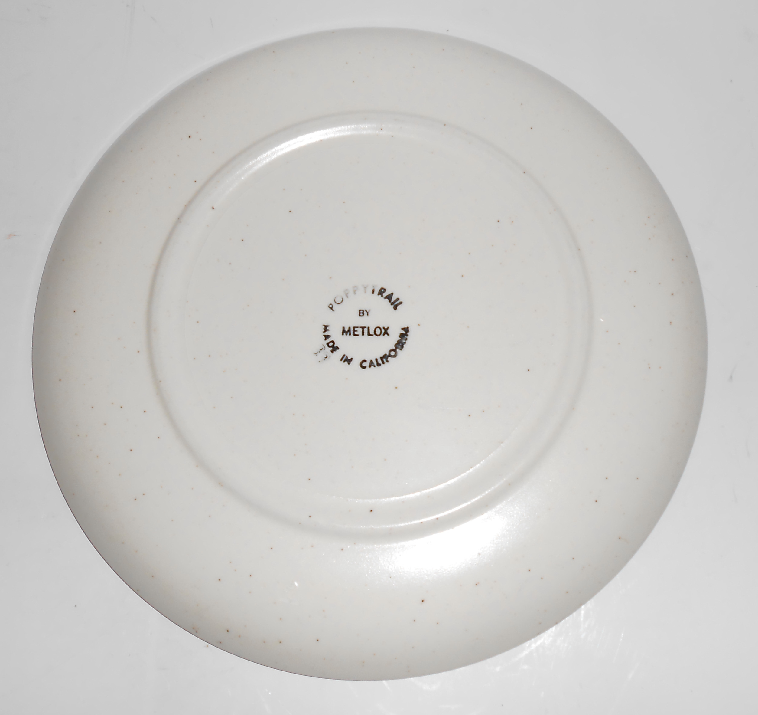 Metlox Pottery Poppy Trail Tropicana Salad Plate
