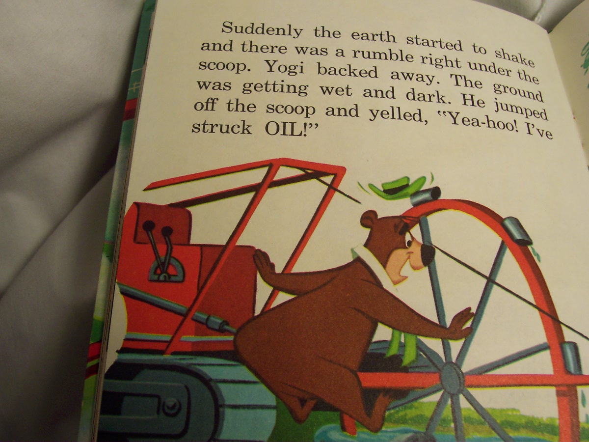 Yogi Bear and the Super Scooper Book 1961