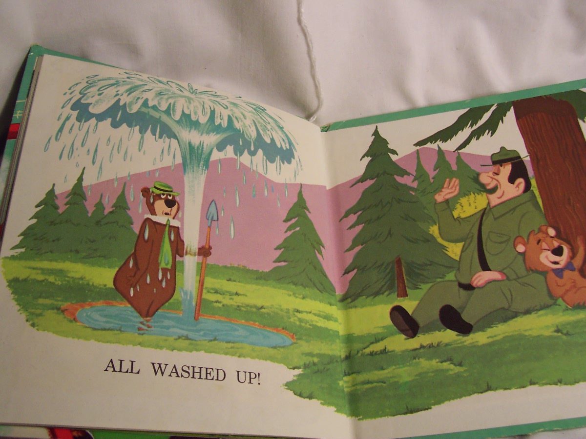 Yogi Bear and the Super Scooper Book 1961