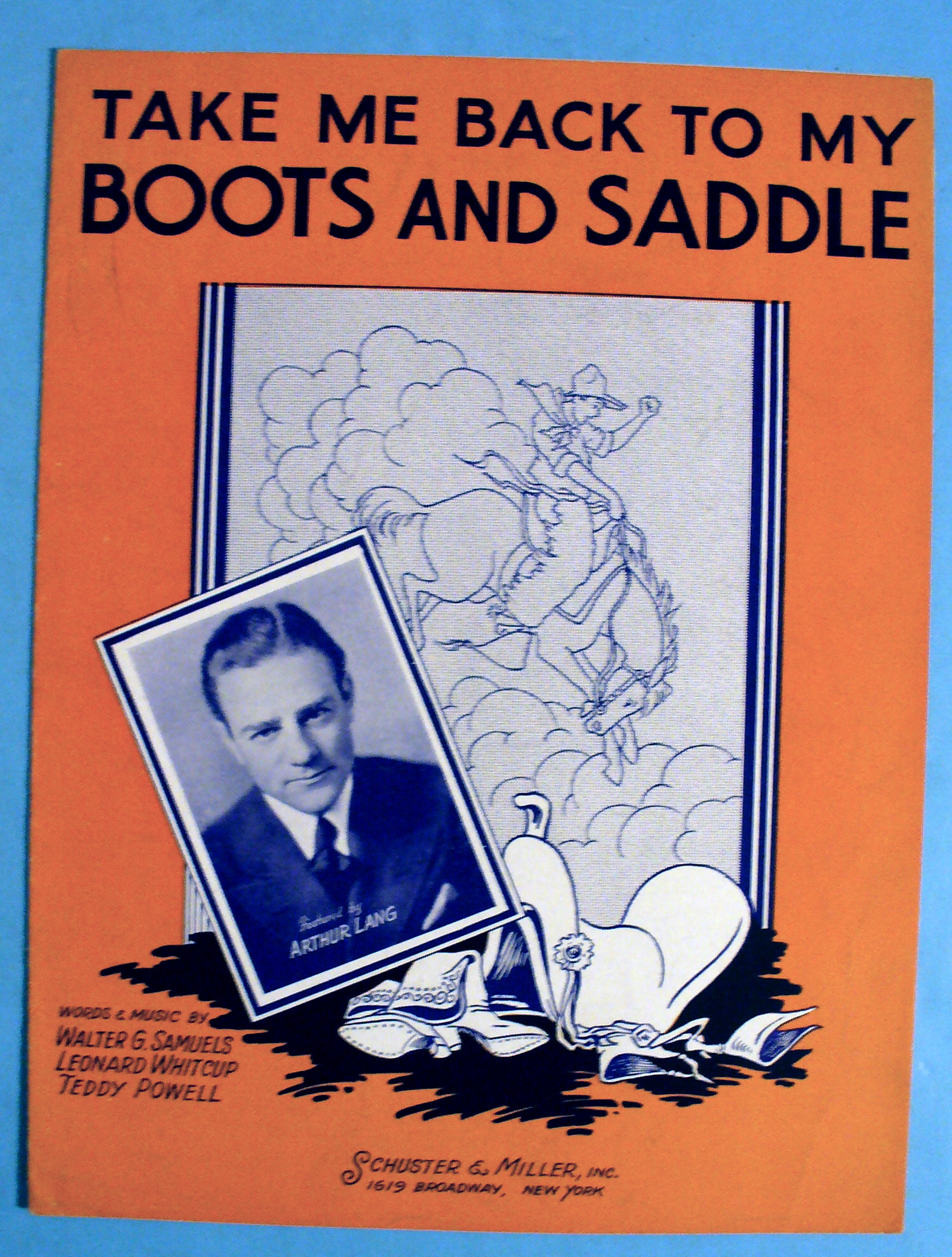 1935 Take Me Back To My Boots and Saddle