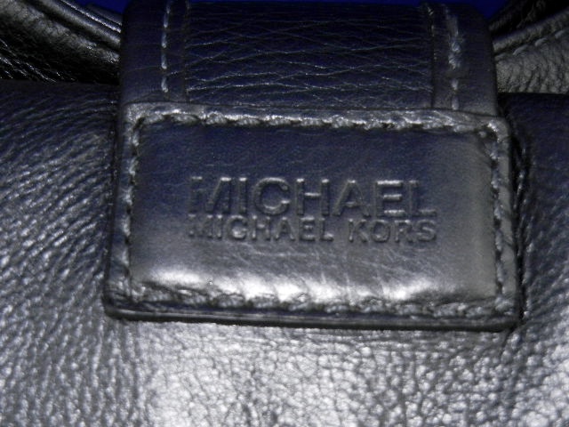 Michael Kors Silver Leather Bag