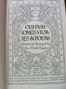 Old Fashioned Poems & Stories 1907