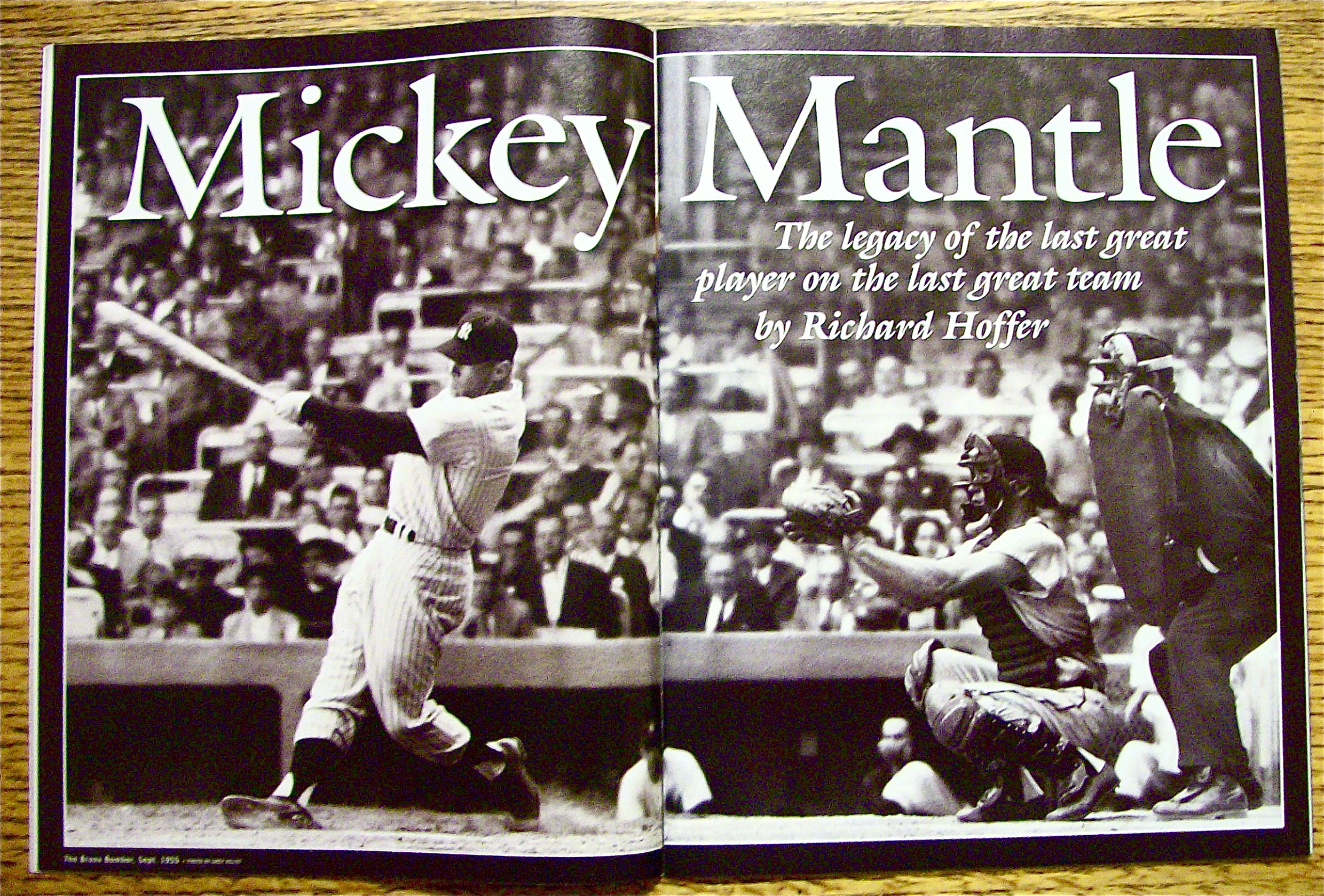 Sports Illustrated-August 21, 1995-Mickey Mantle