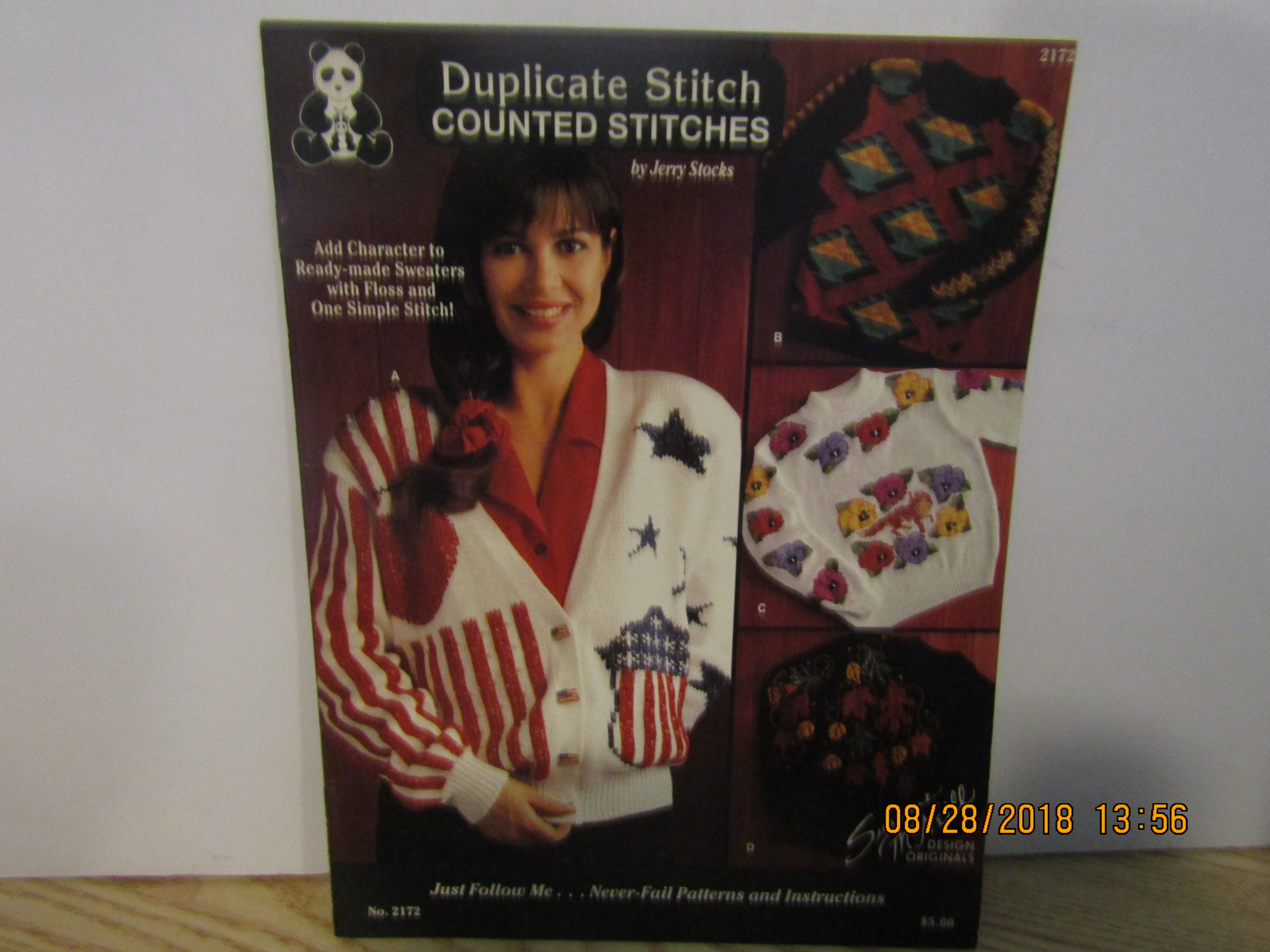 Design Original Duplicate Stitch Counted Stitches #2172
