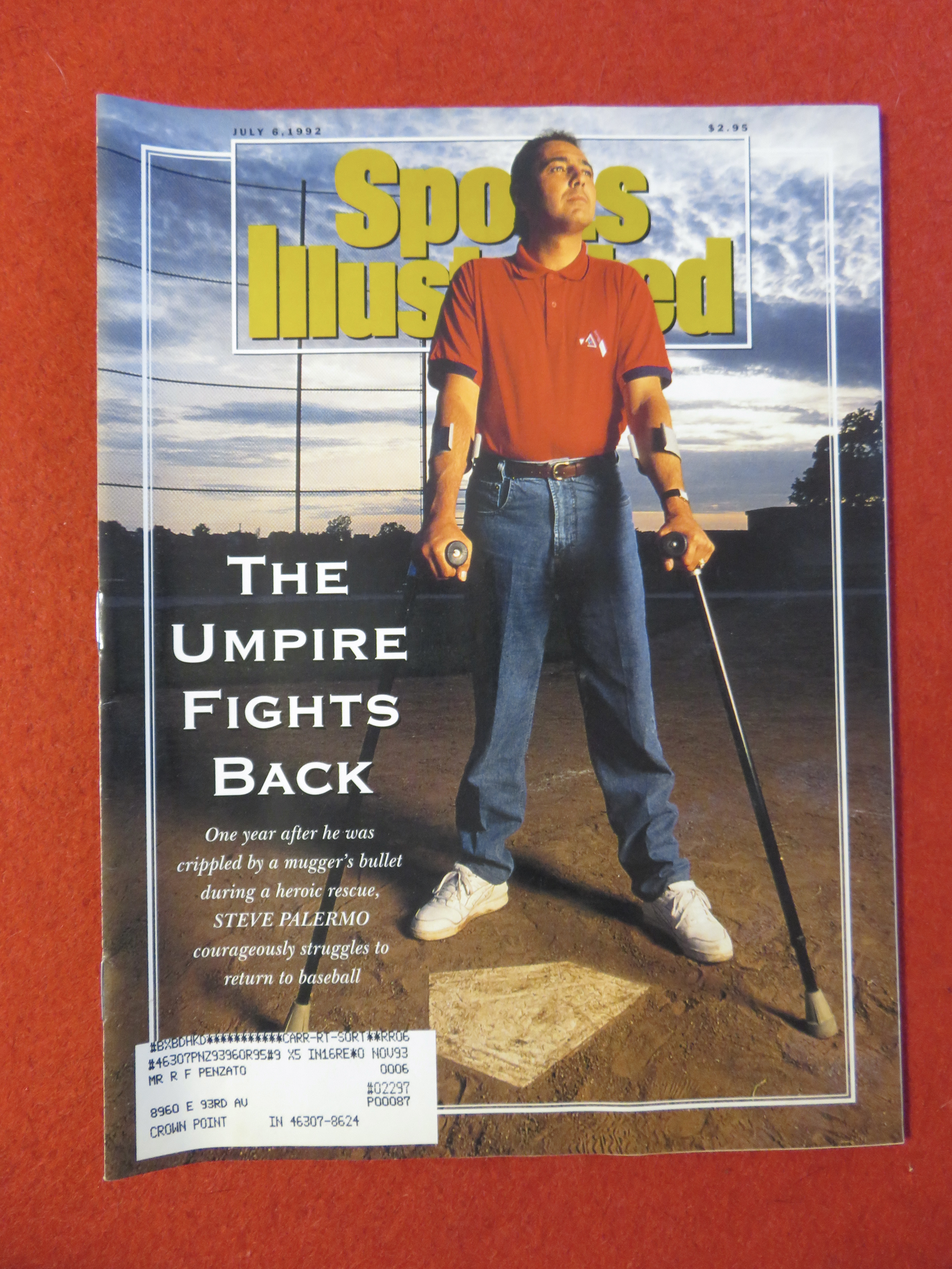 Sports Illustrated Magazine-July 6, 1992-Steve Palermo