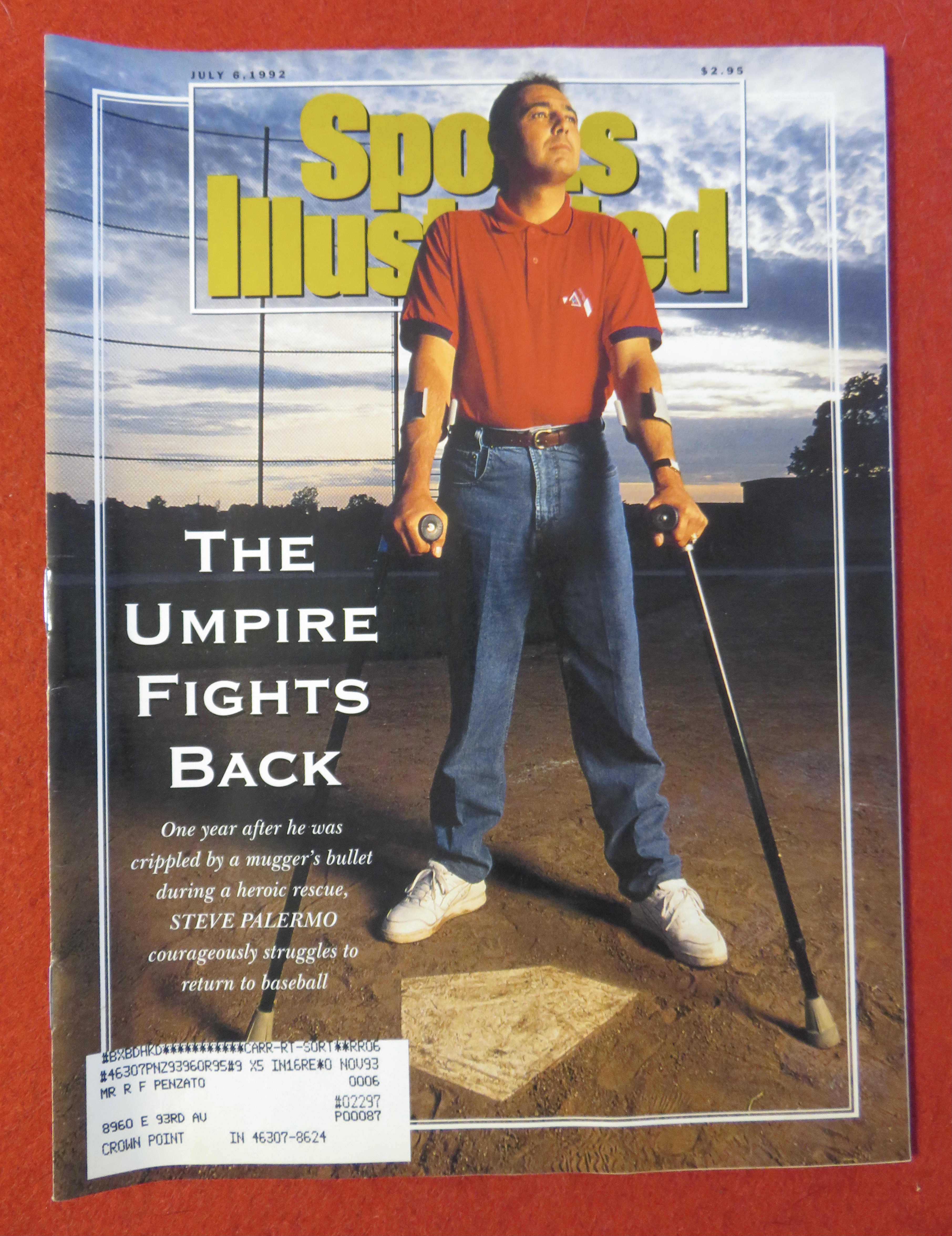 Sports Illustrated Magazine-July 6, 1992-Steve Palermo