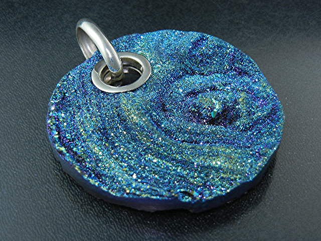 Starborn Brazilian Druzy Sterling Silver Pendant