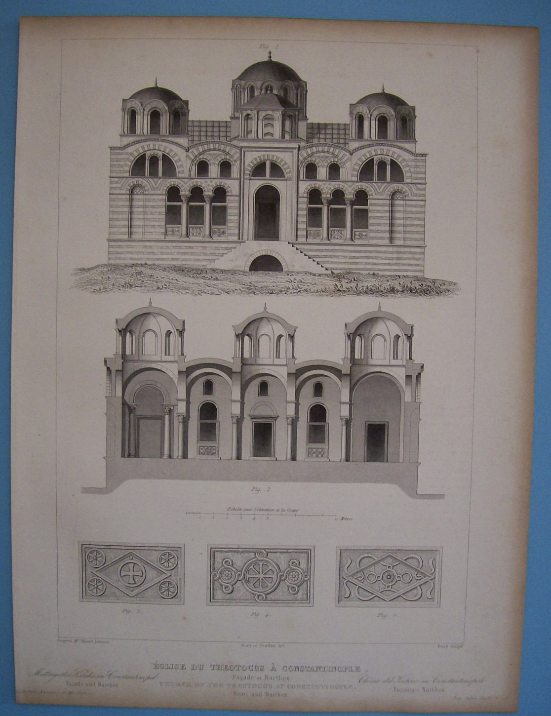 Eglise Du Theotocos A Constantinople