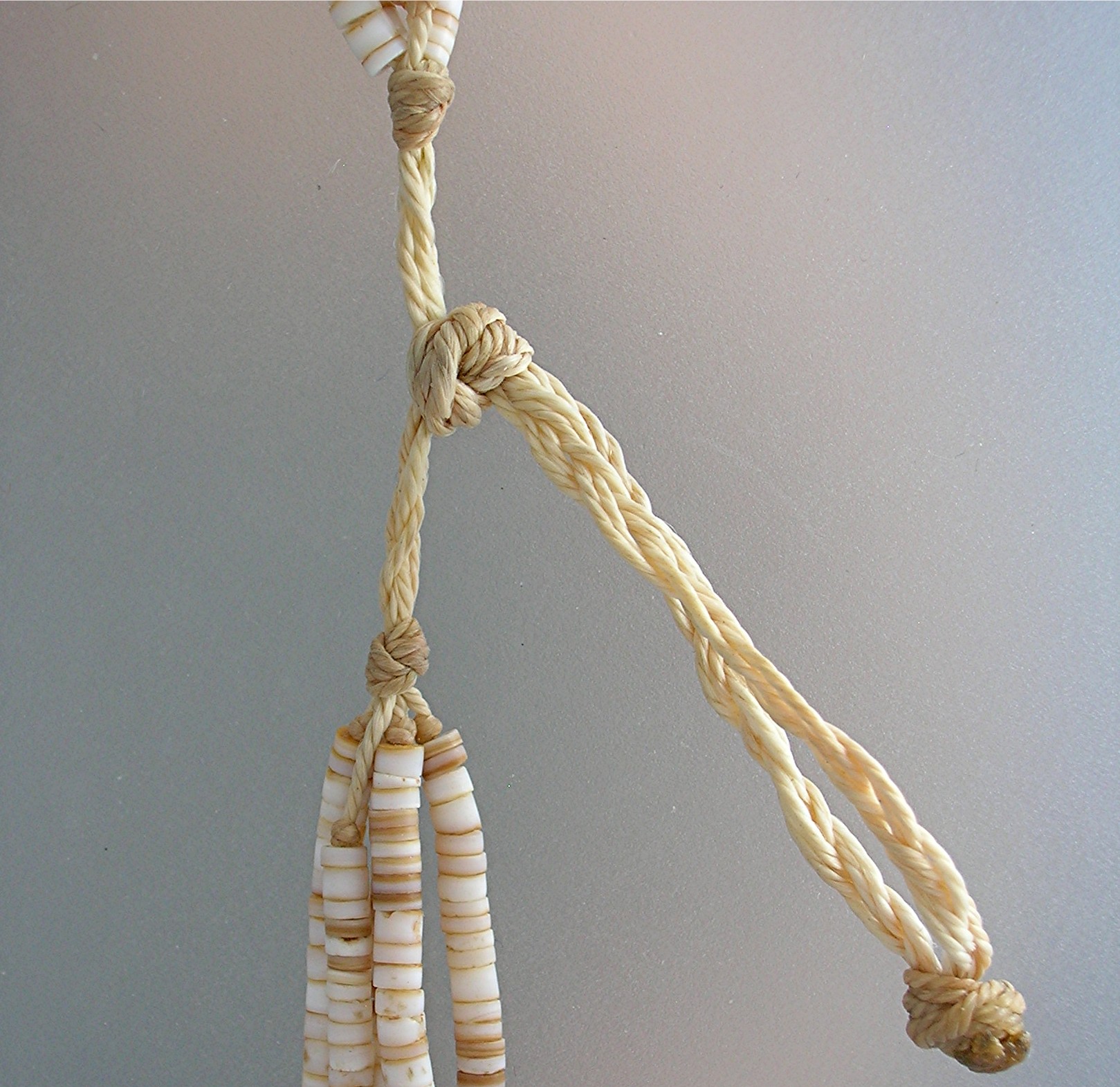 Santo Domingo Spiny Oyster Heishi 5 Strand Necklace