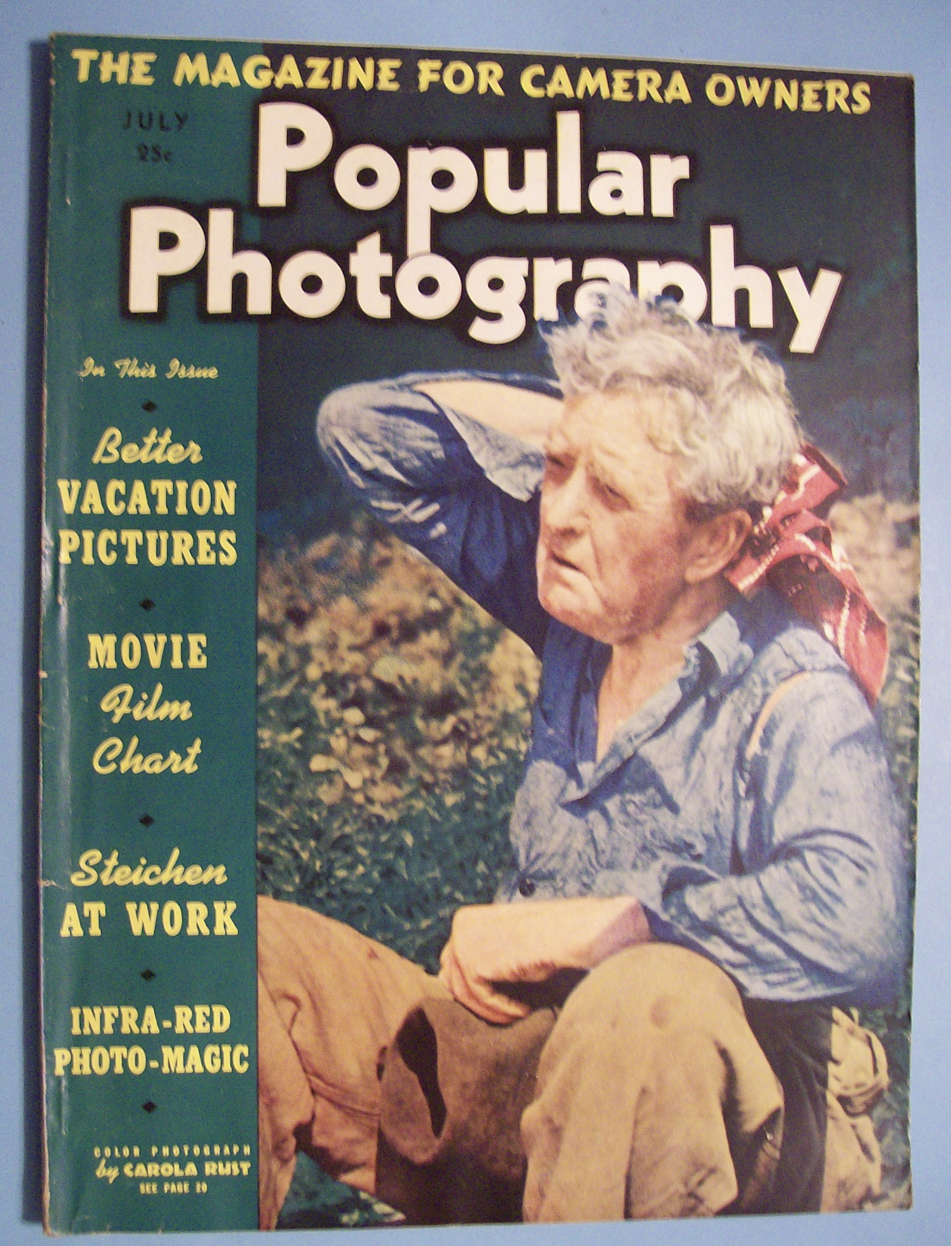 Popular Photography Magazine - July 1938