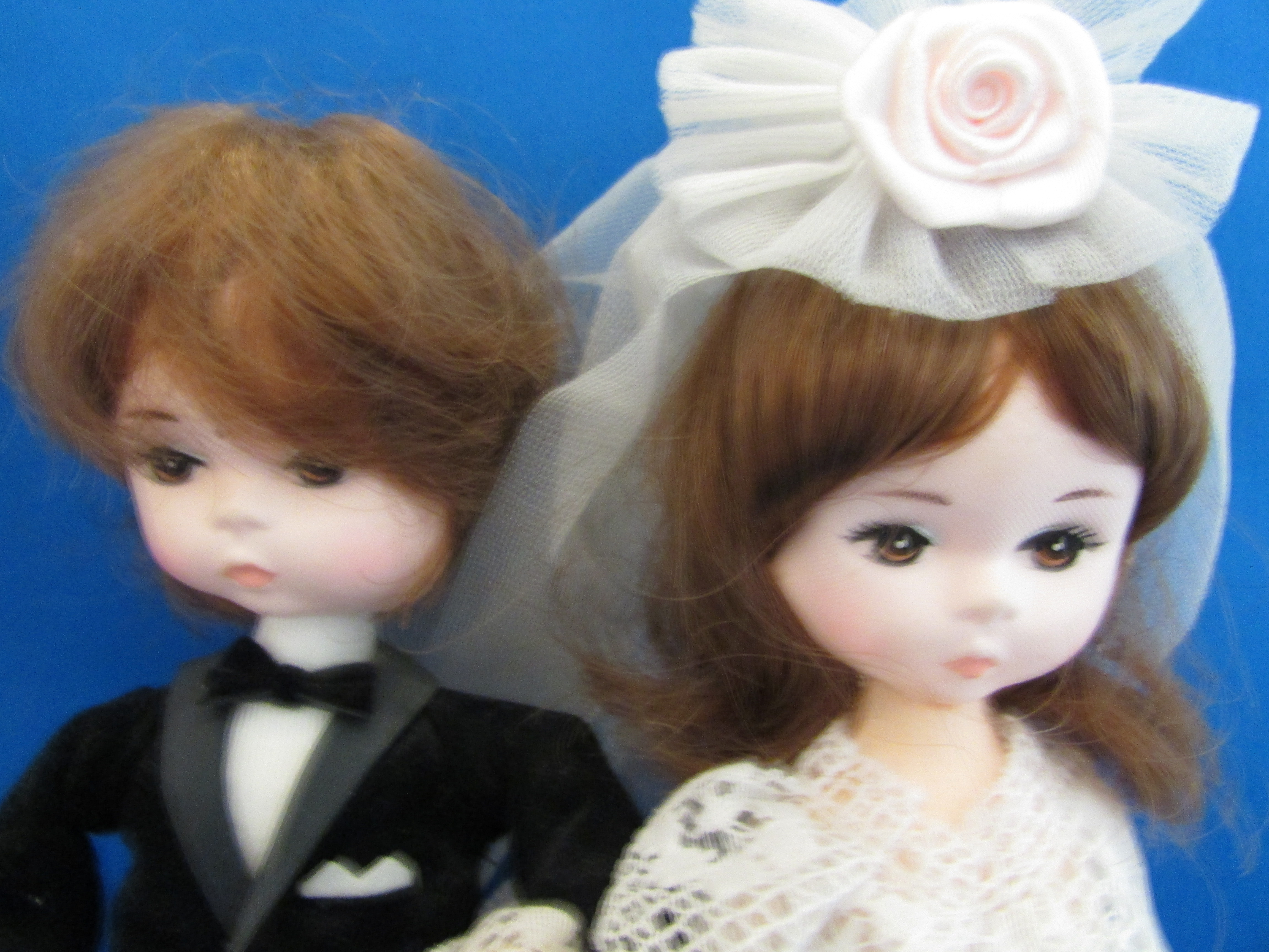 Bradley Dolls Wedding Couple