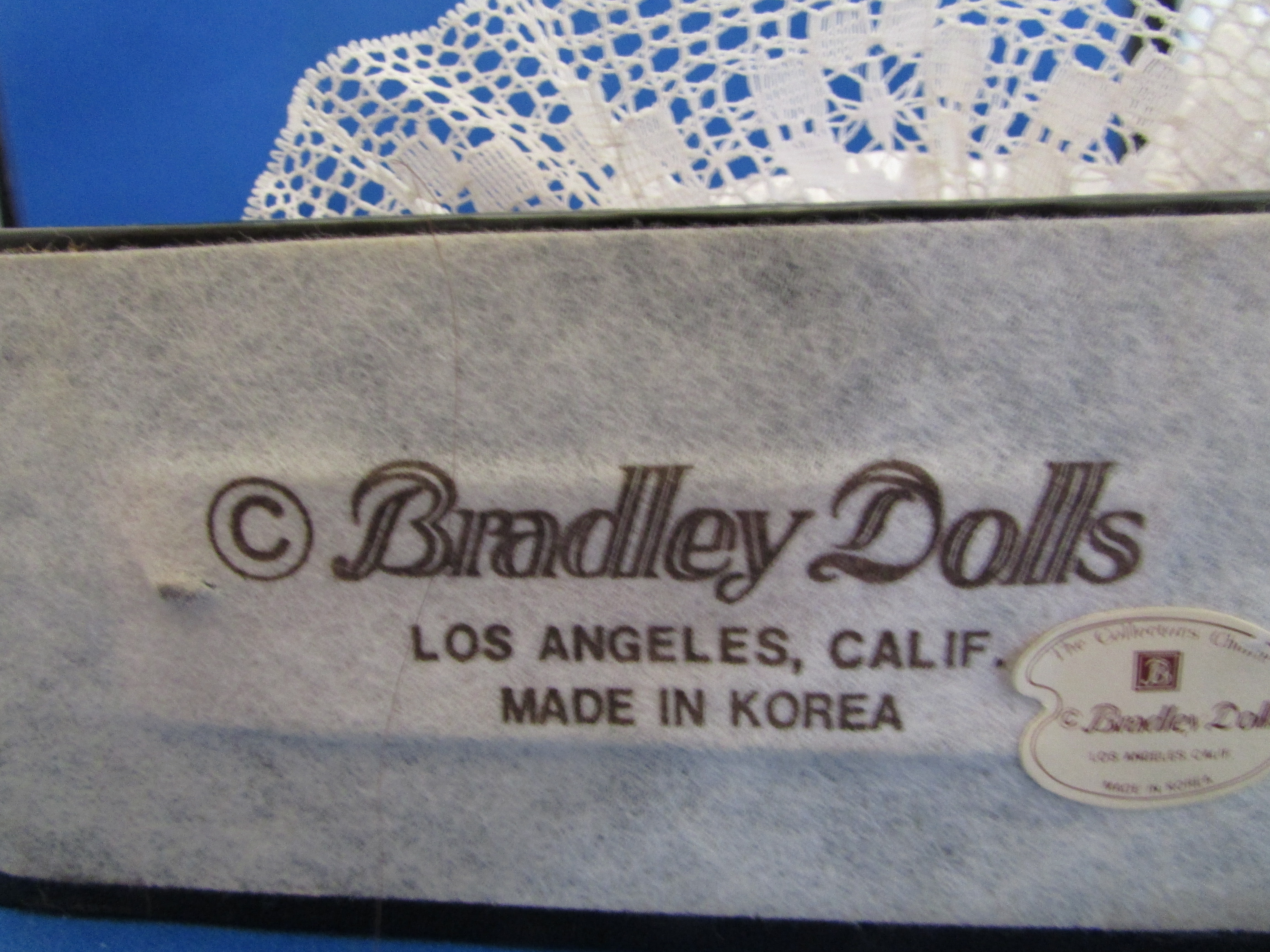 Bradley Dolls Wedding Couple