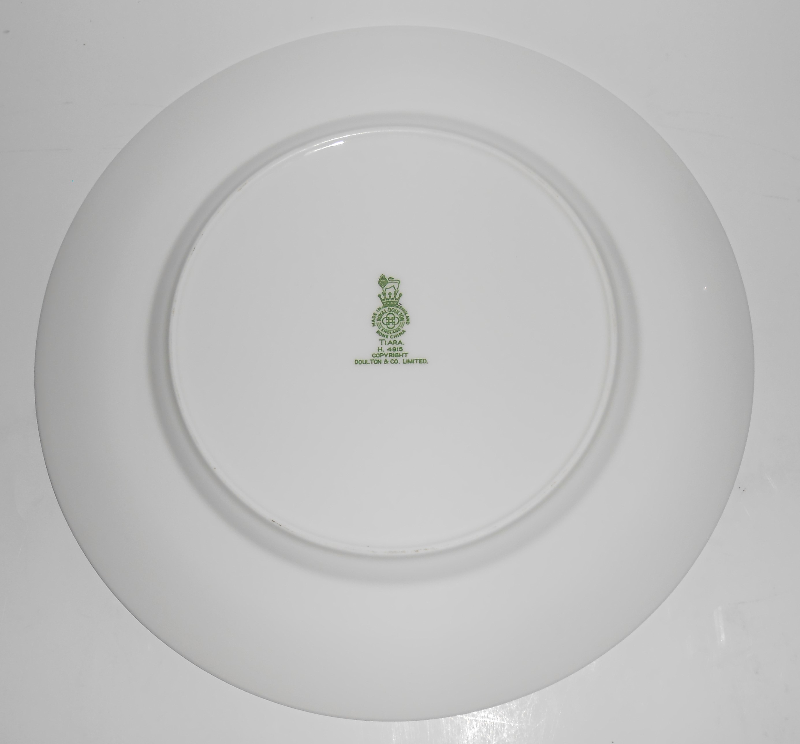 Royal Doulton China Tiara Dinner Plate