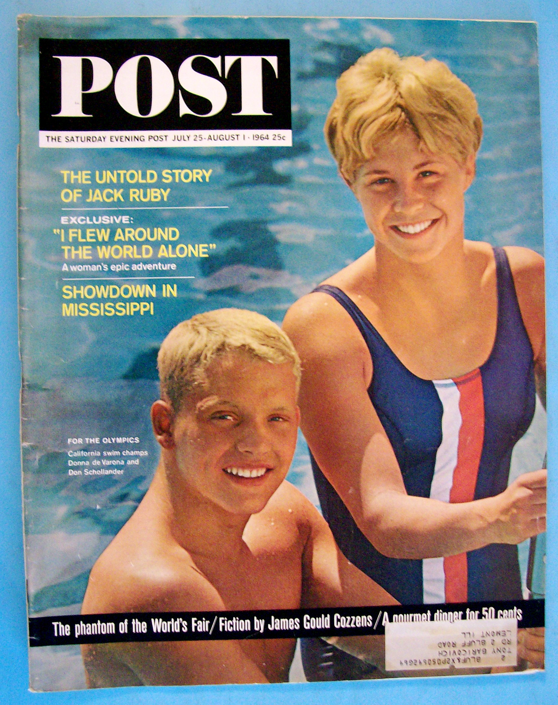 Saturday Evening Post Magazine  July 25- August 1, 1964