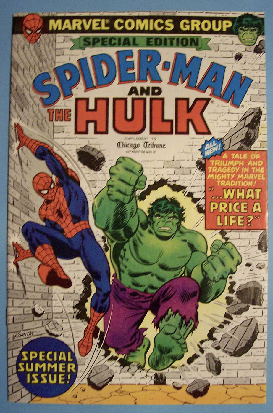 Spider-Man Comics -1980 - Spider-Man & The Hulk