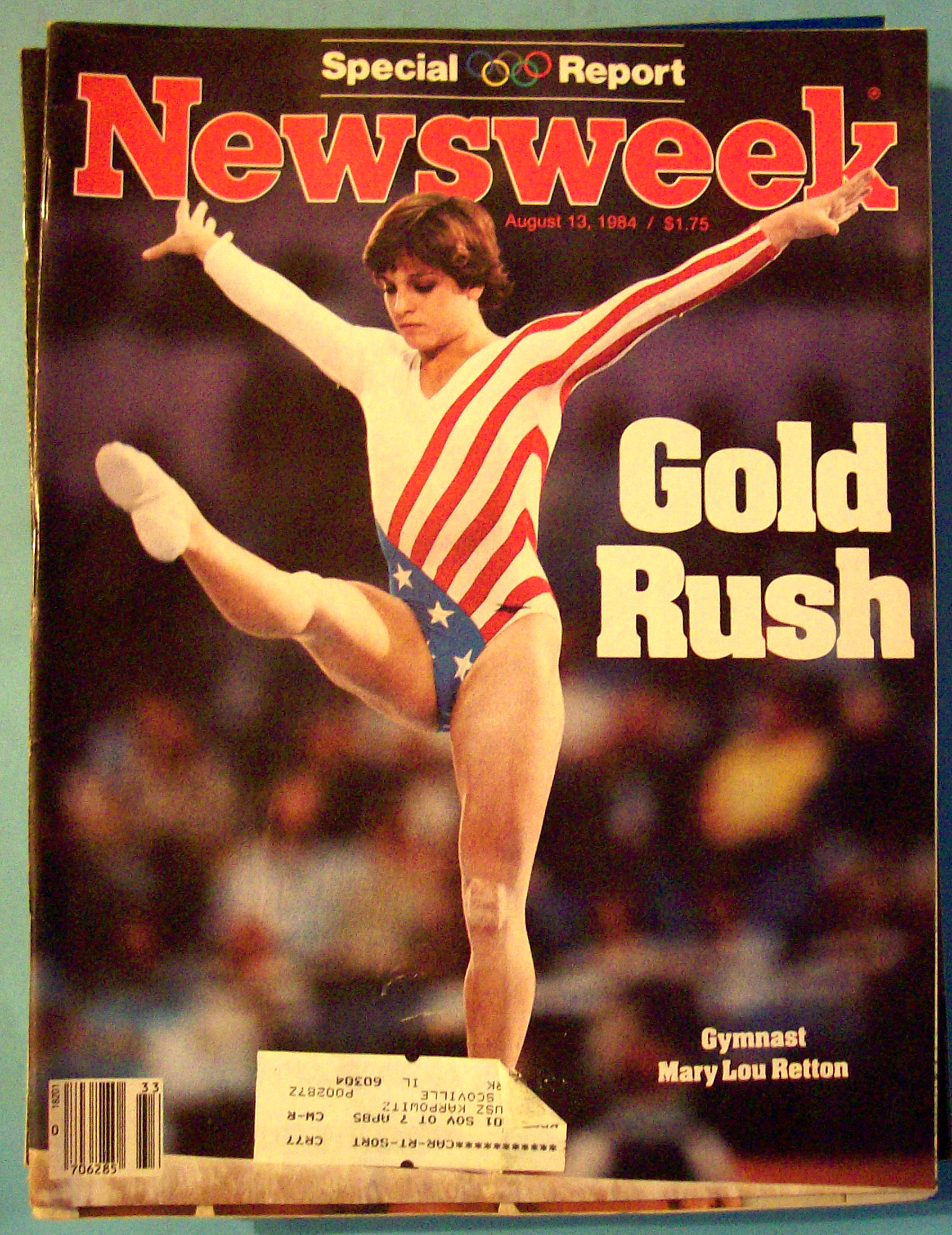 Newsweek Magazine - August 13, 1984 - Mary Lou Retton