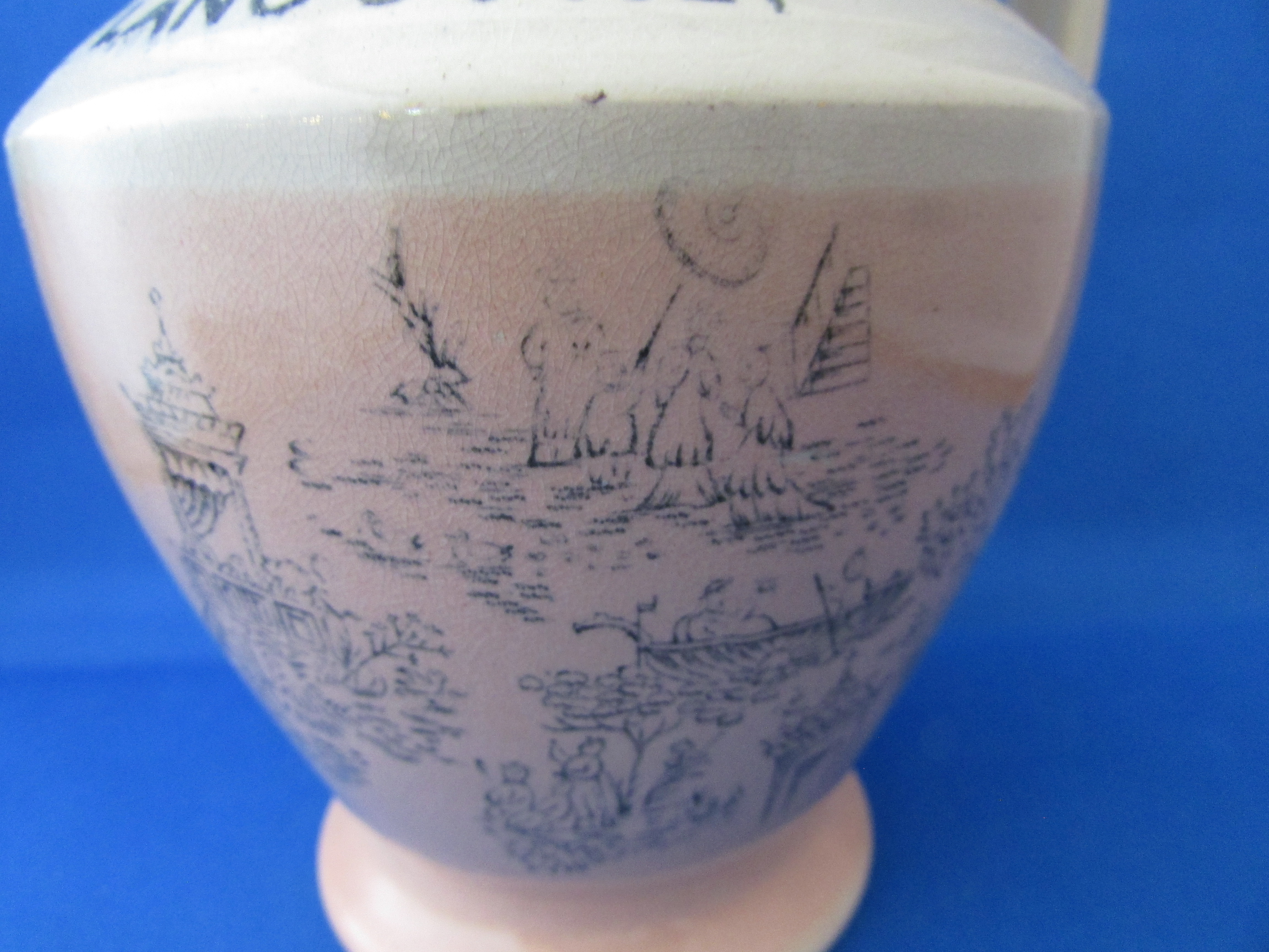 For Auld Lang-Syne Pottery Pitcher