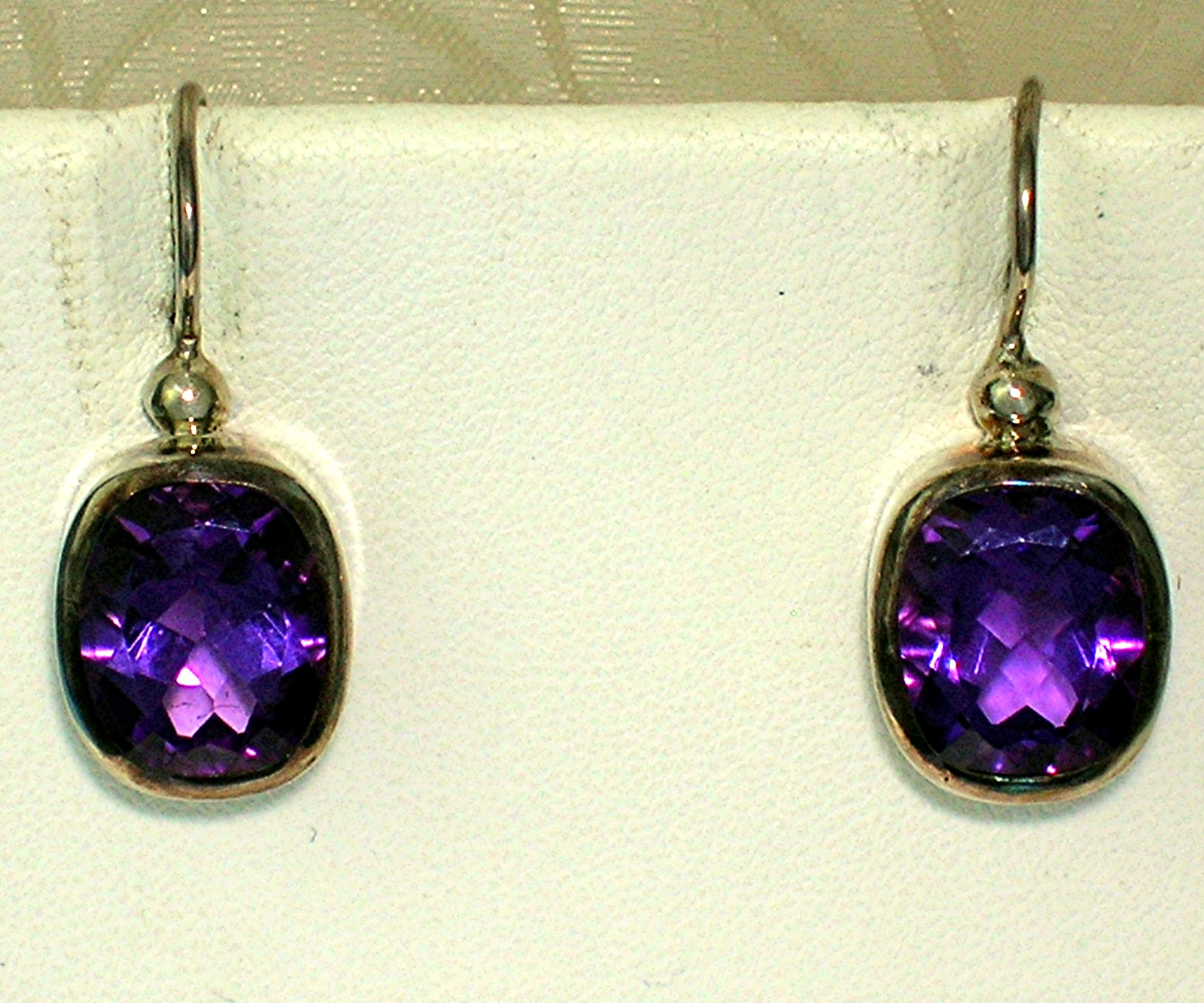 Sterling Silver Amethyst Earrings