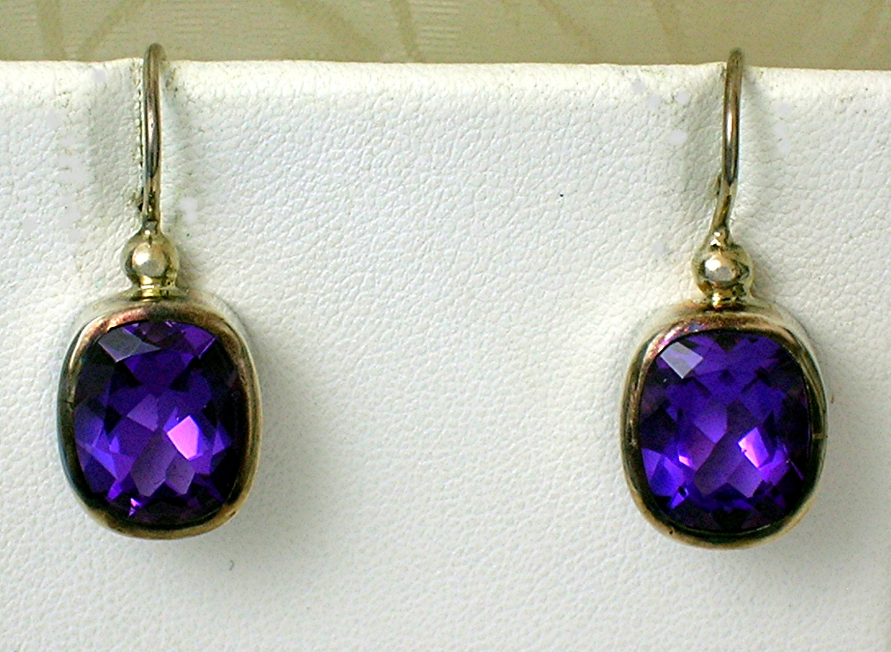 Sterling Silver Amethyst Earrings