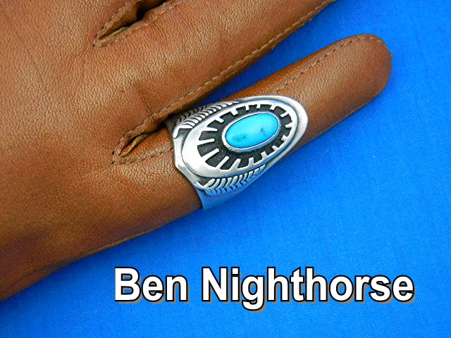 Cheyanne  Ben Nighthorse Campbell Sterling Silver Ring