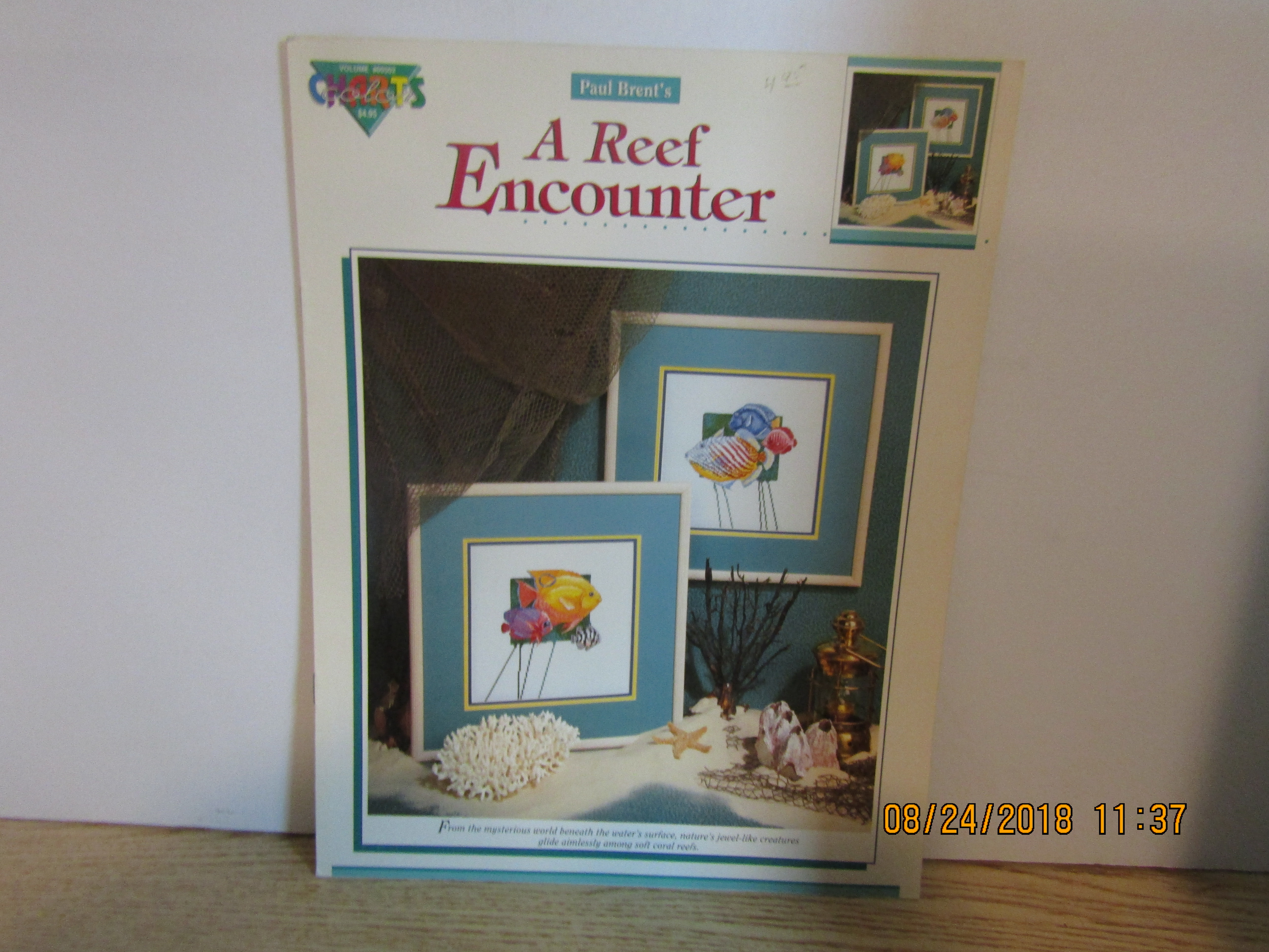 Color Charts Cross Stitch A Reef Encounter #502