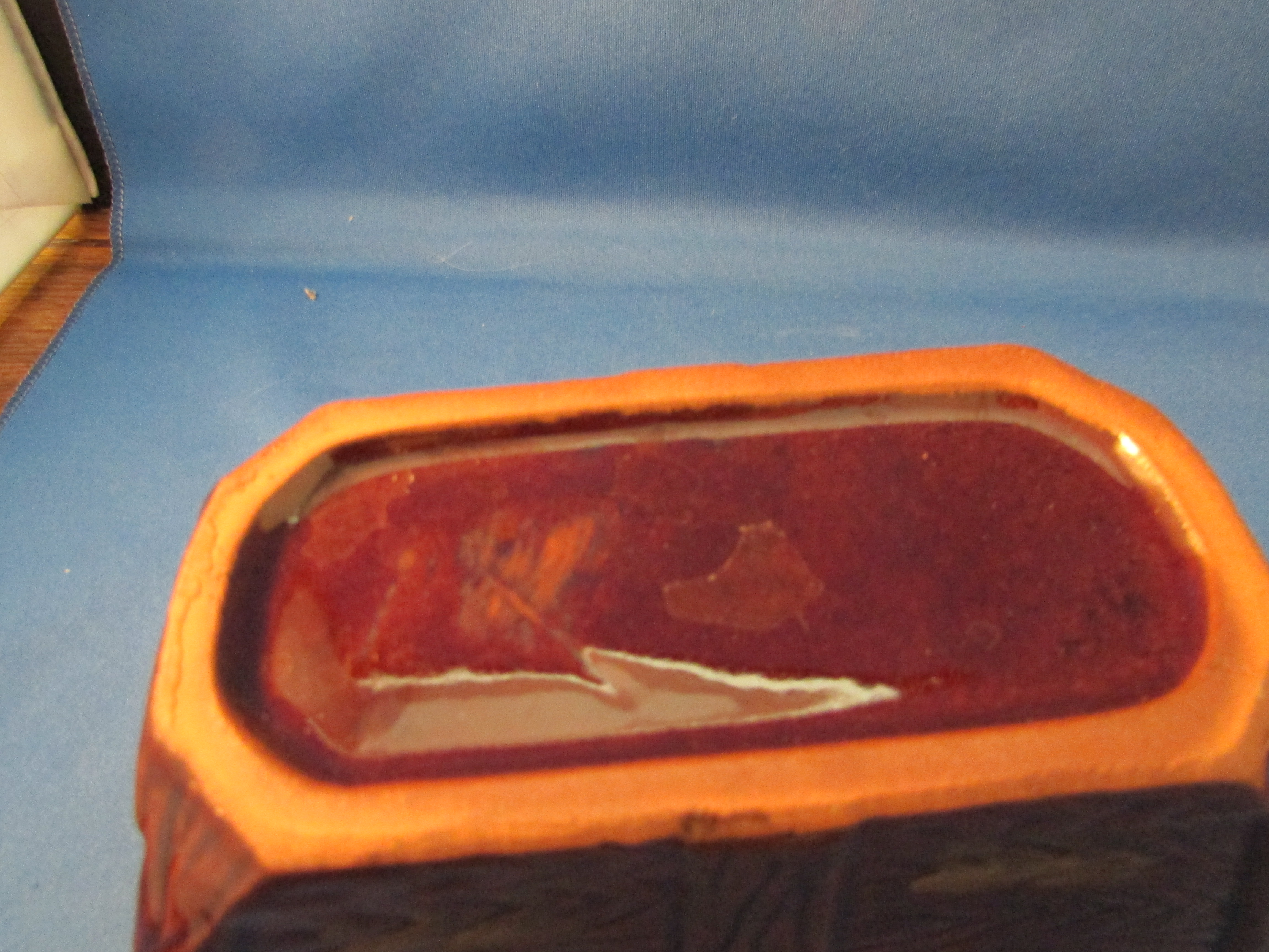 Brown Porcelain Planter