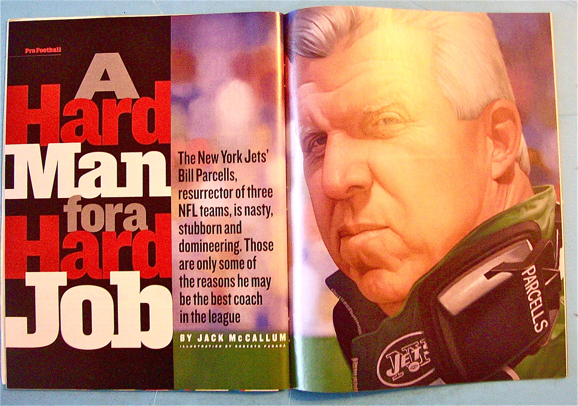 Sport Illustrated Magazine-December 14, 1998-B Parcells