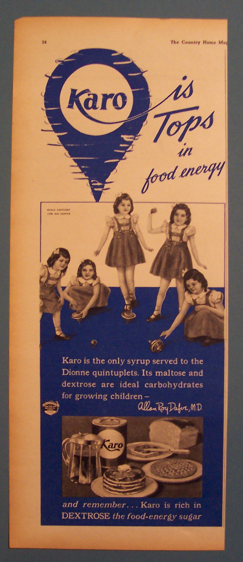 1939 Karo Syrup with the Dionne Quints & Easter Parade
