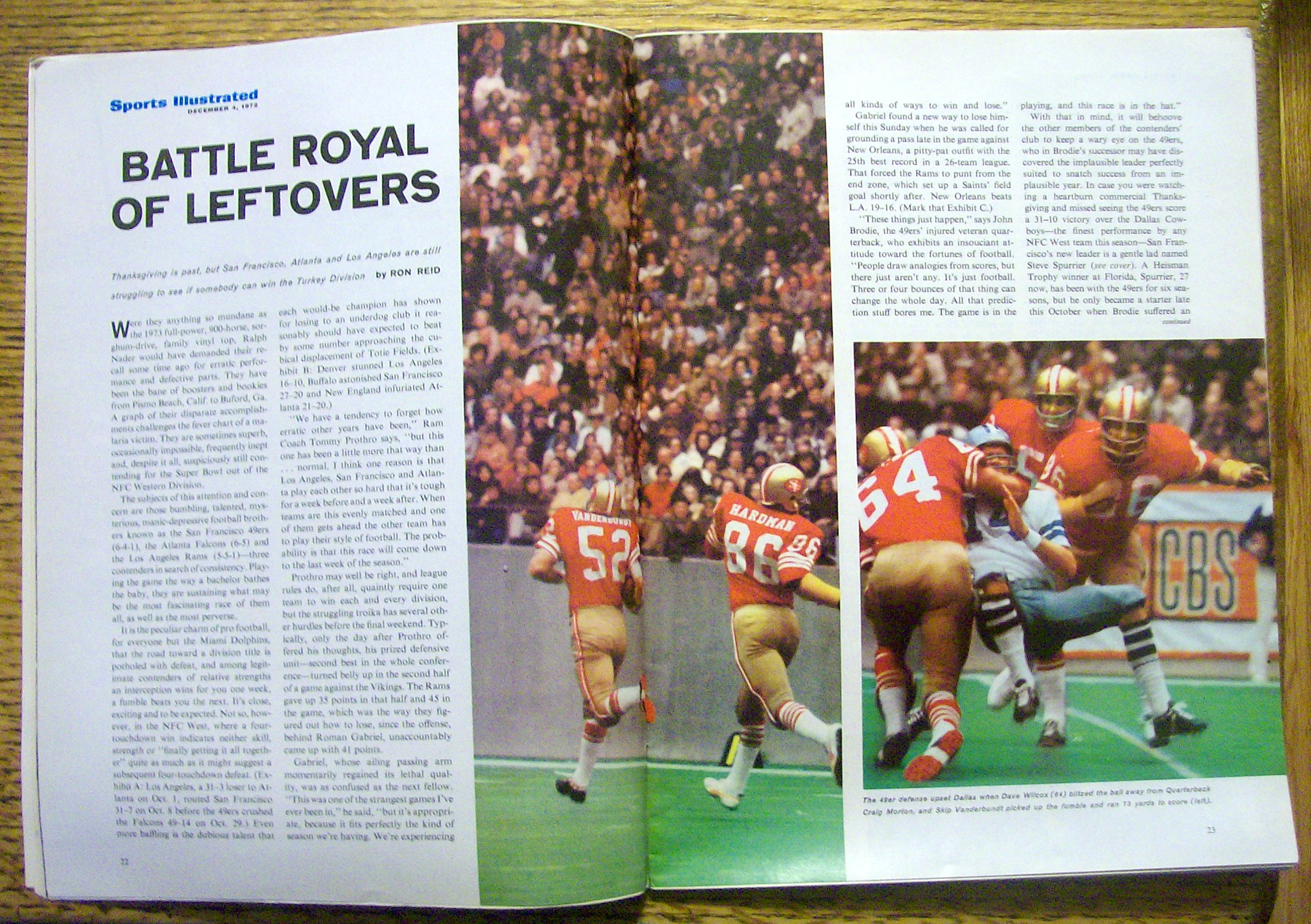 Sports Illustrated Magazine-Dec 4, 1972-Steve Spurrier