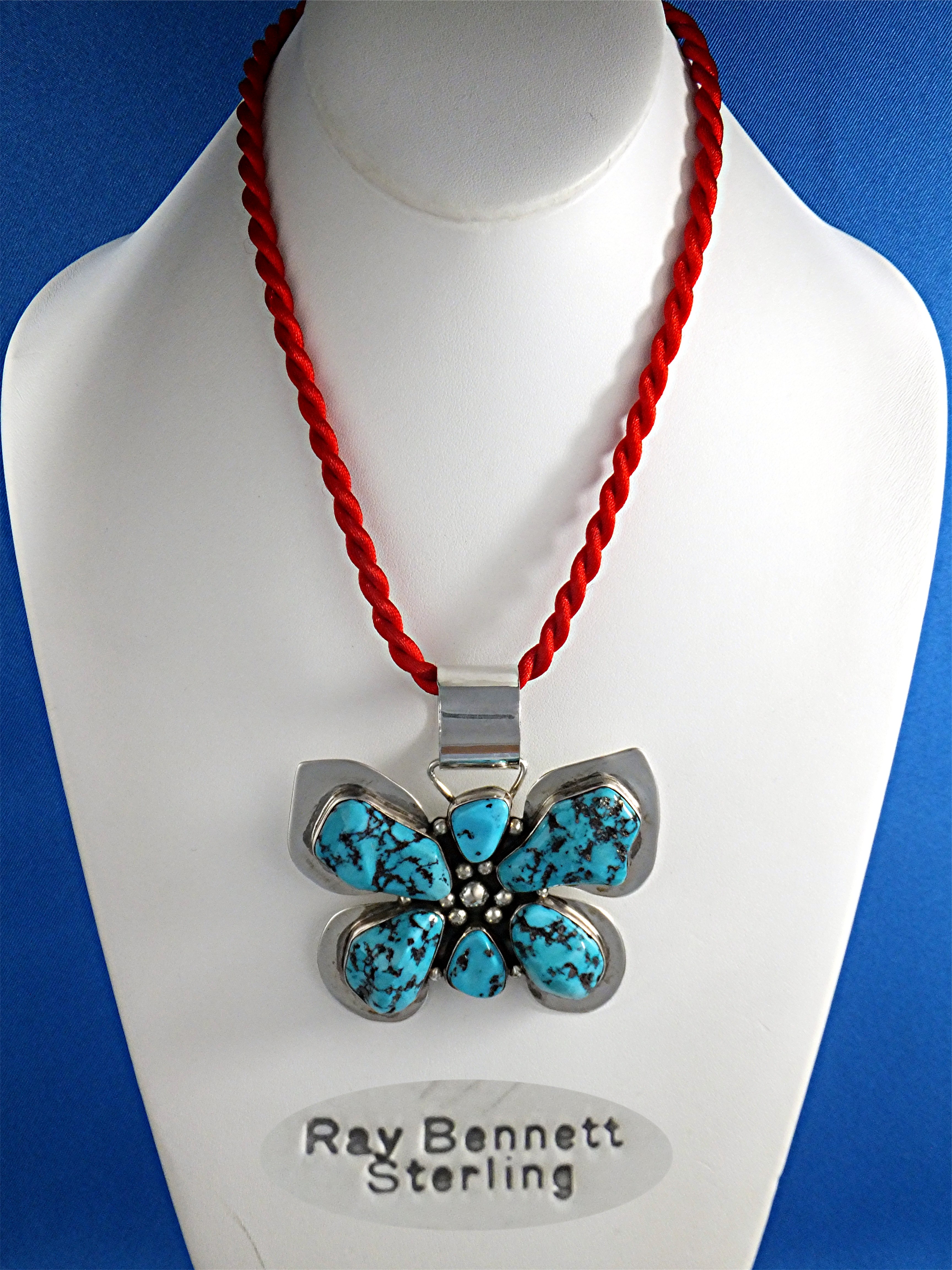 Sleeping Beauty Turquoise Sterling Silver Ray Bennett