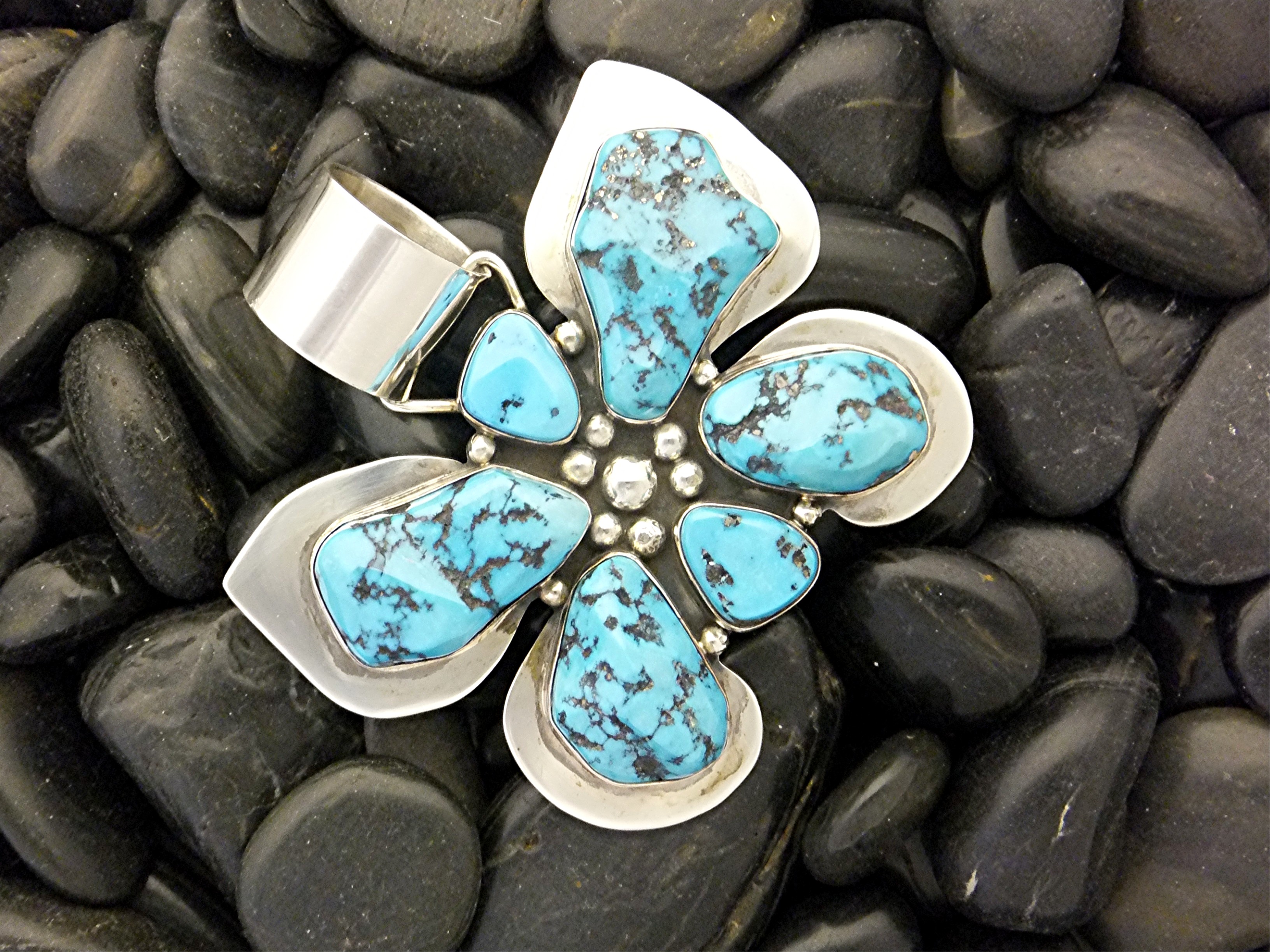 Sleeping Beauty Turquoise Sterling Silver Ray Bennett