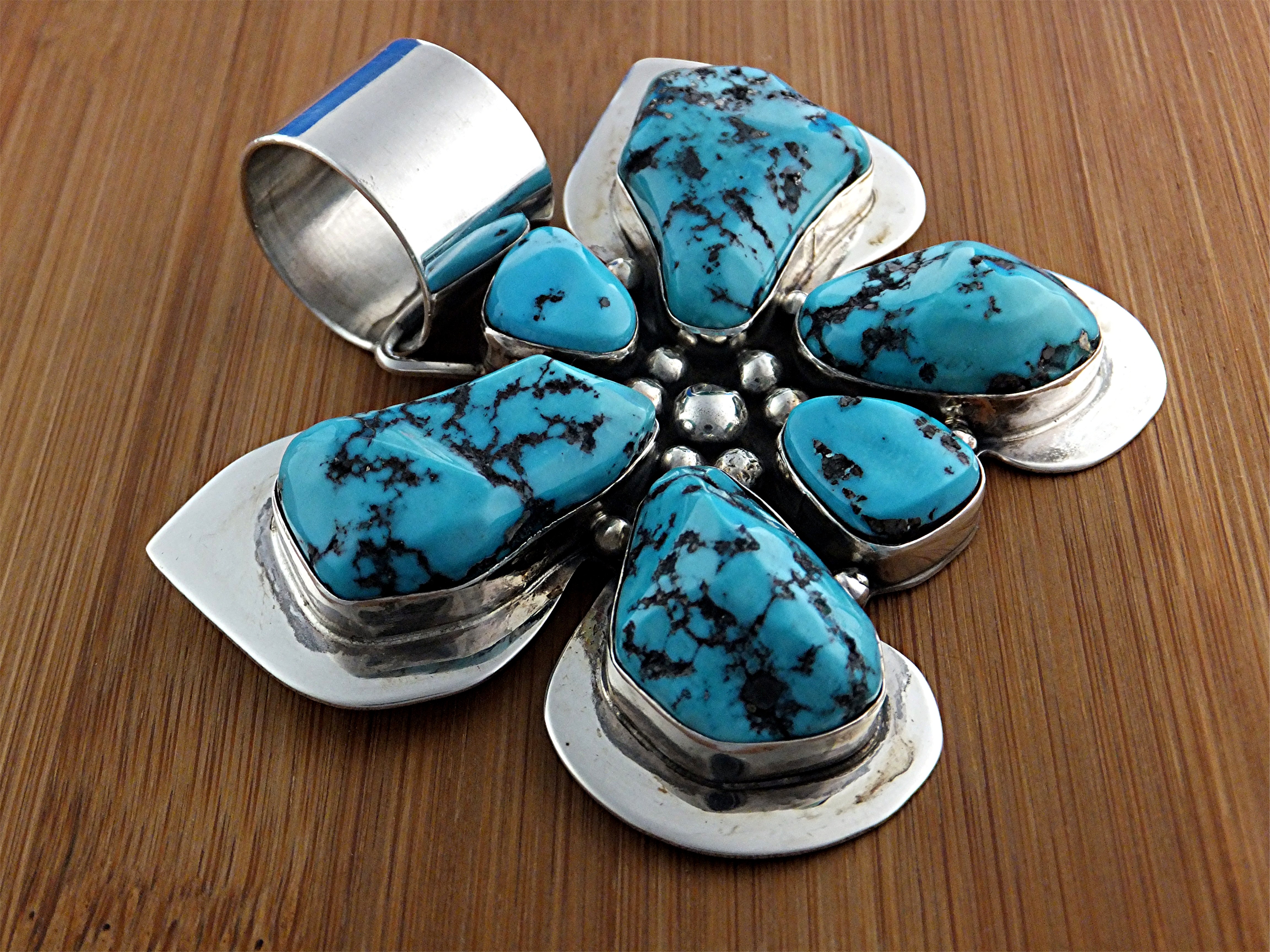 Sleeping Beauty Turquoise Sterling Silver Ray Bennett