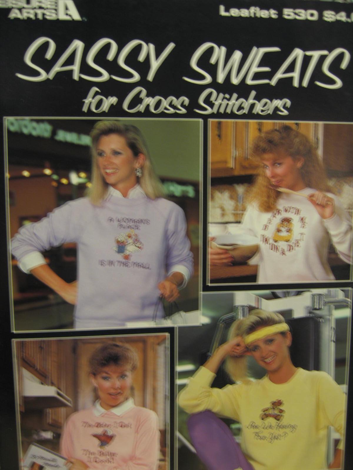 Leisure Arts Sassy Sweats for Cross Stitchers  #530