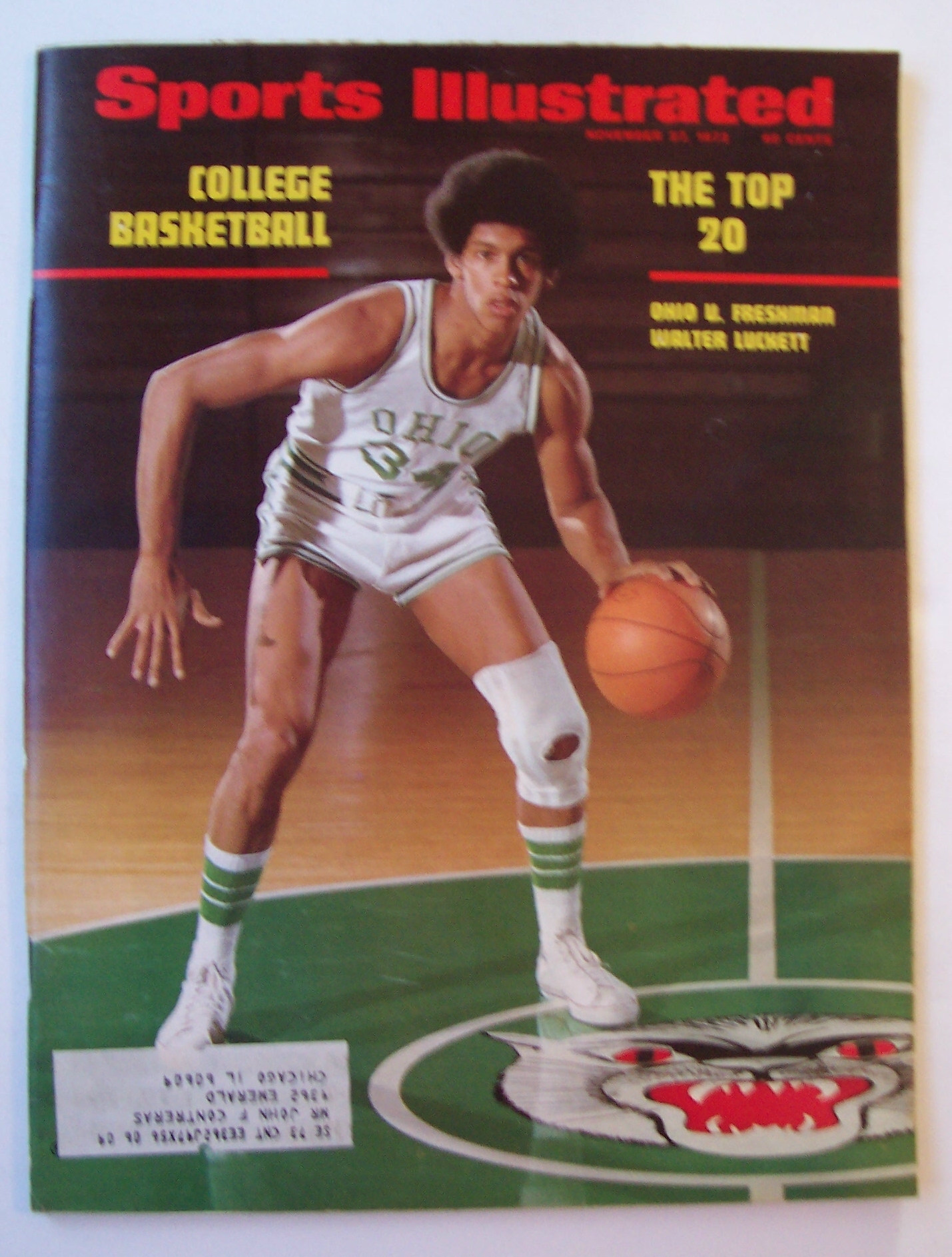Sports Illustrated Magazine-November 27, 1972-W Luckett