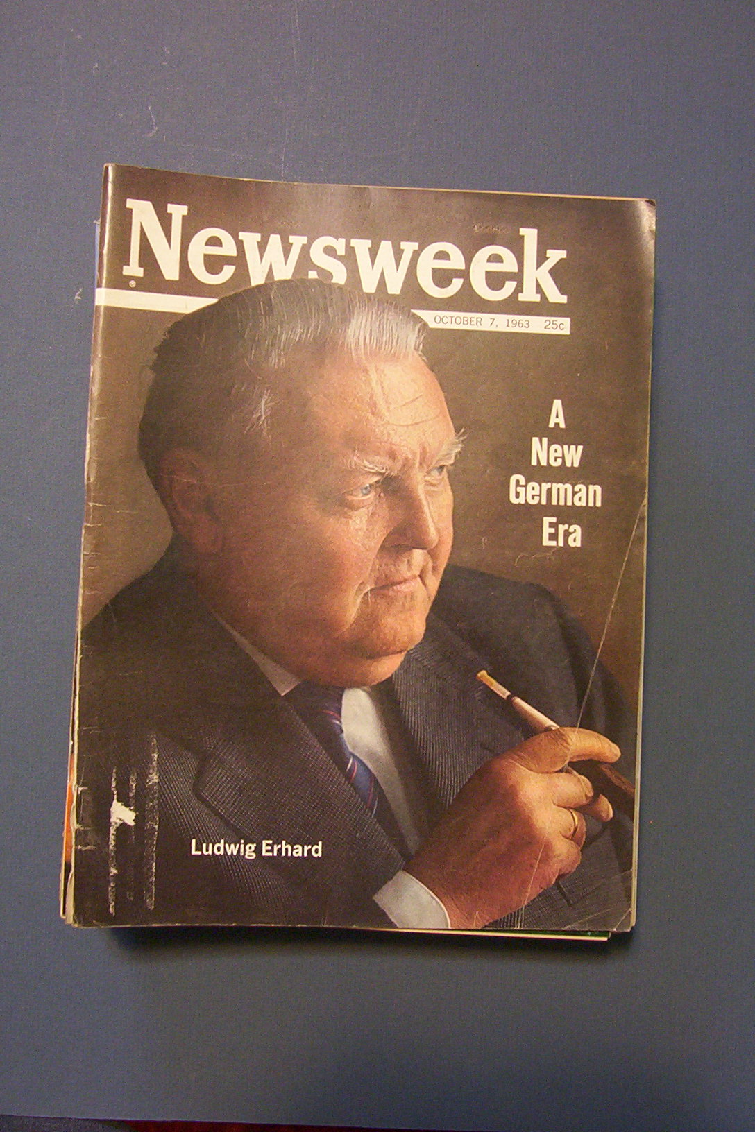 Newsweek Magazine - October 7, 1963 - A New German Era