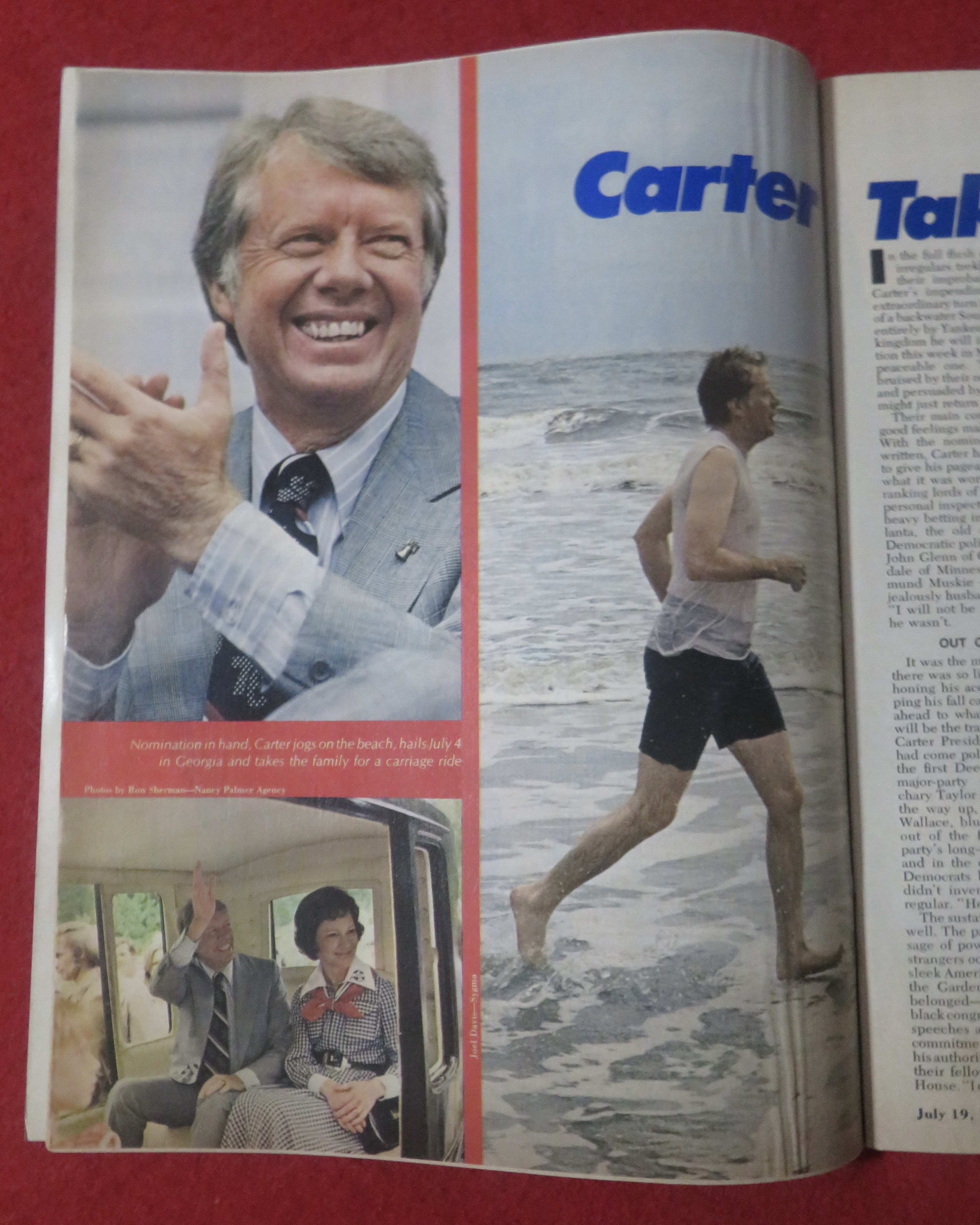 Newsweek Magazine July  19, 1976 Coming of Carter