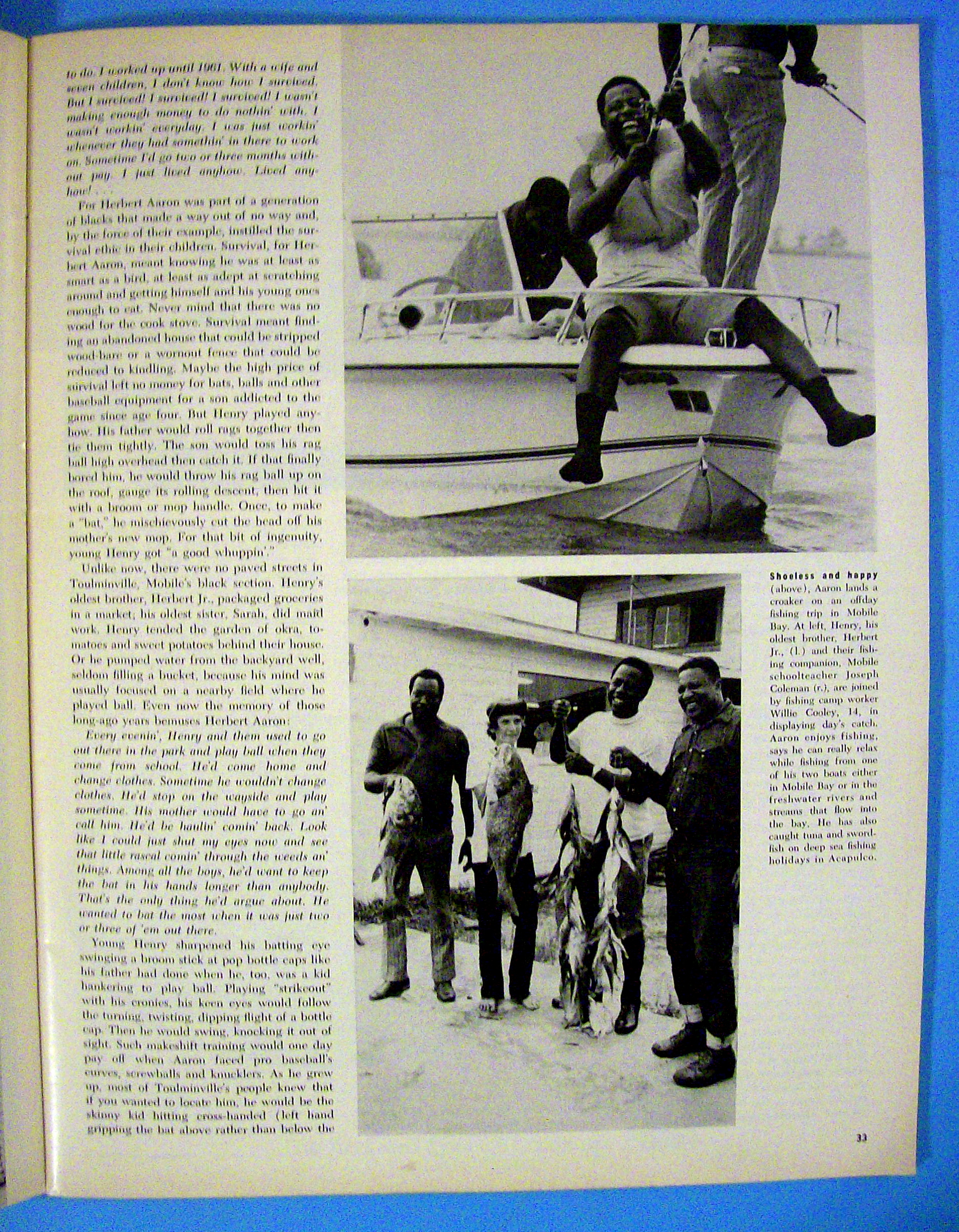 Ebony Magazine-July 1974-Hank Aaron
