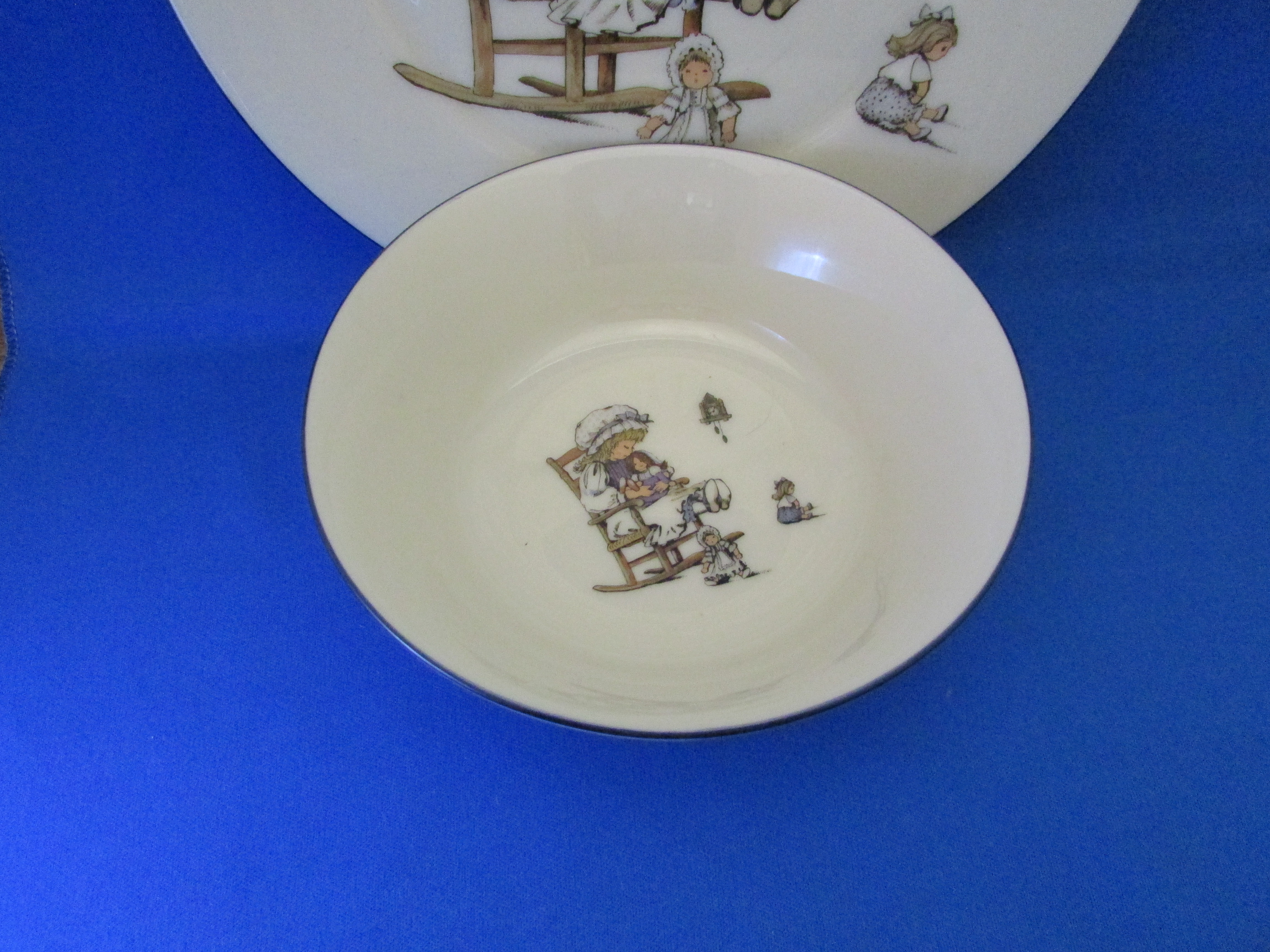 Lenox Child's Bowl and Plate