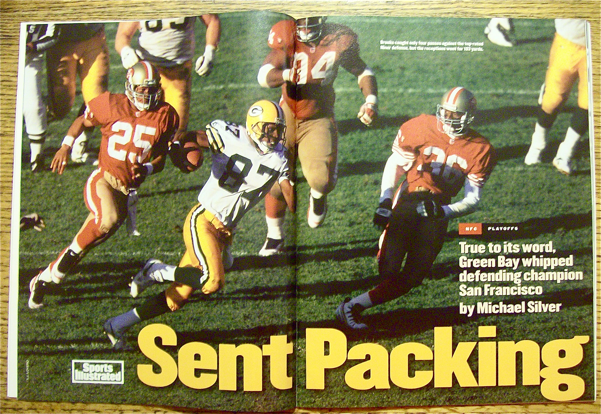 Sport Illustrated Magazine-January 15, 1996-Brett Favre